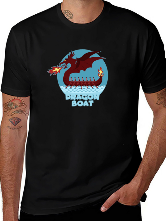 Dragon Boat Graphic T-Shirt