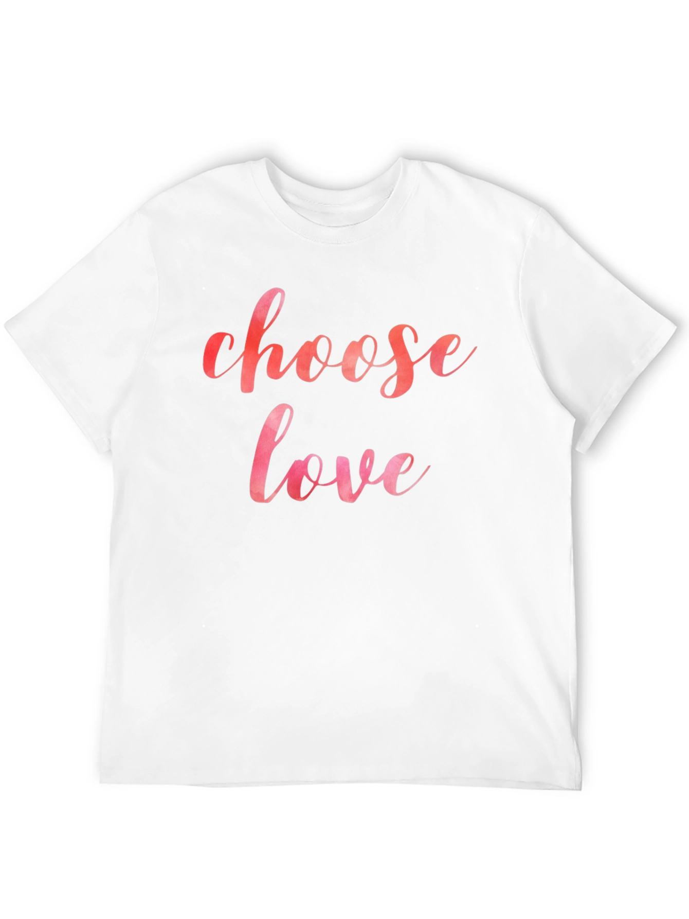 Choose Love Black Graphic T-Shirt