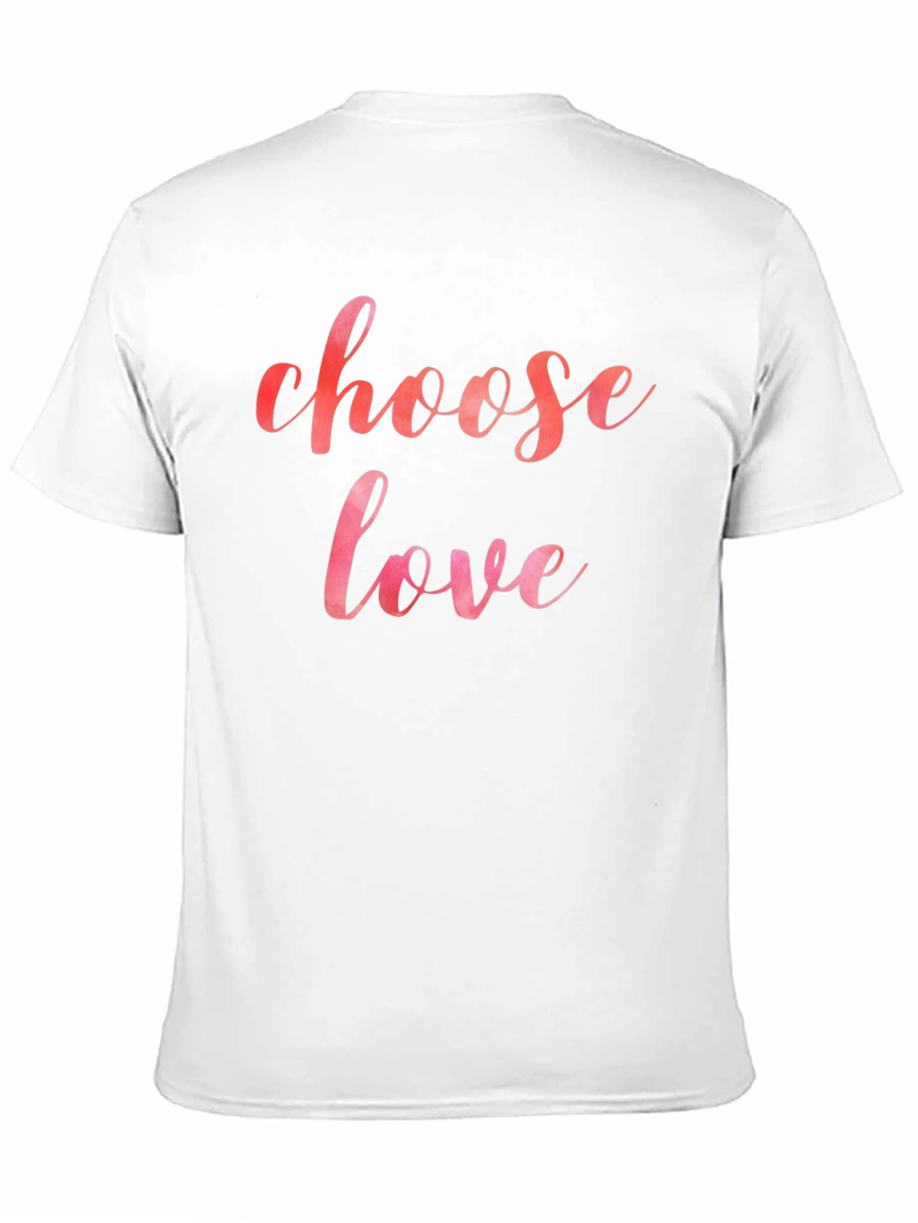 Choose Love Black Graphic T-Shirt