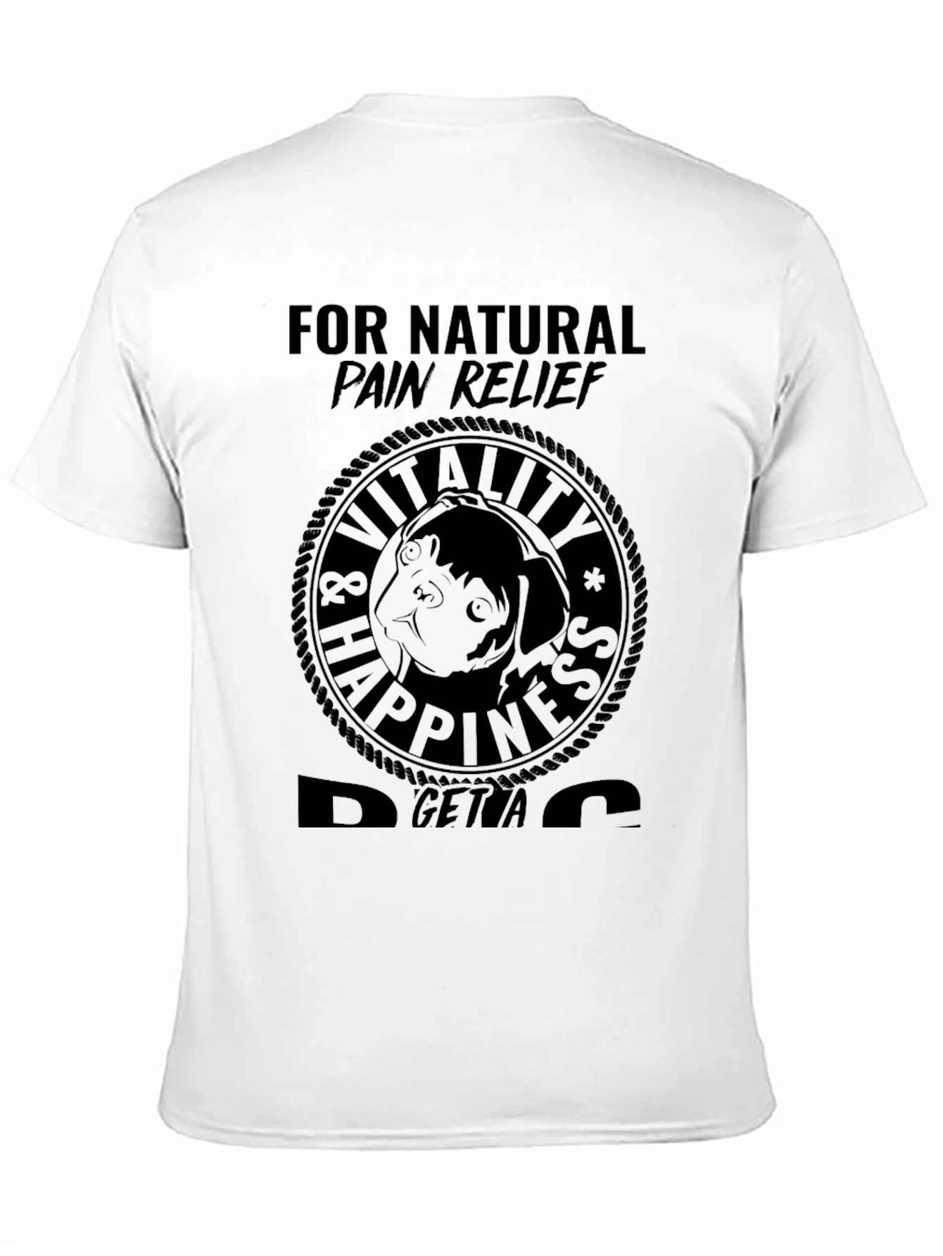 Natural Pain Relief Dog T-Shirt