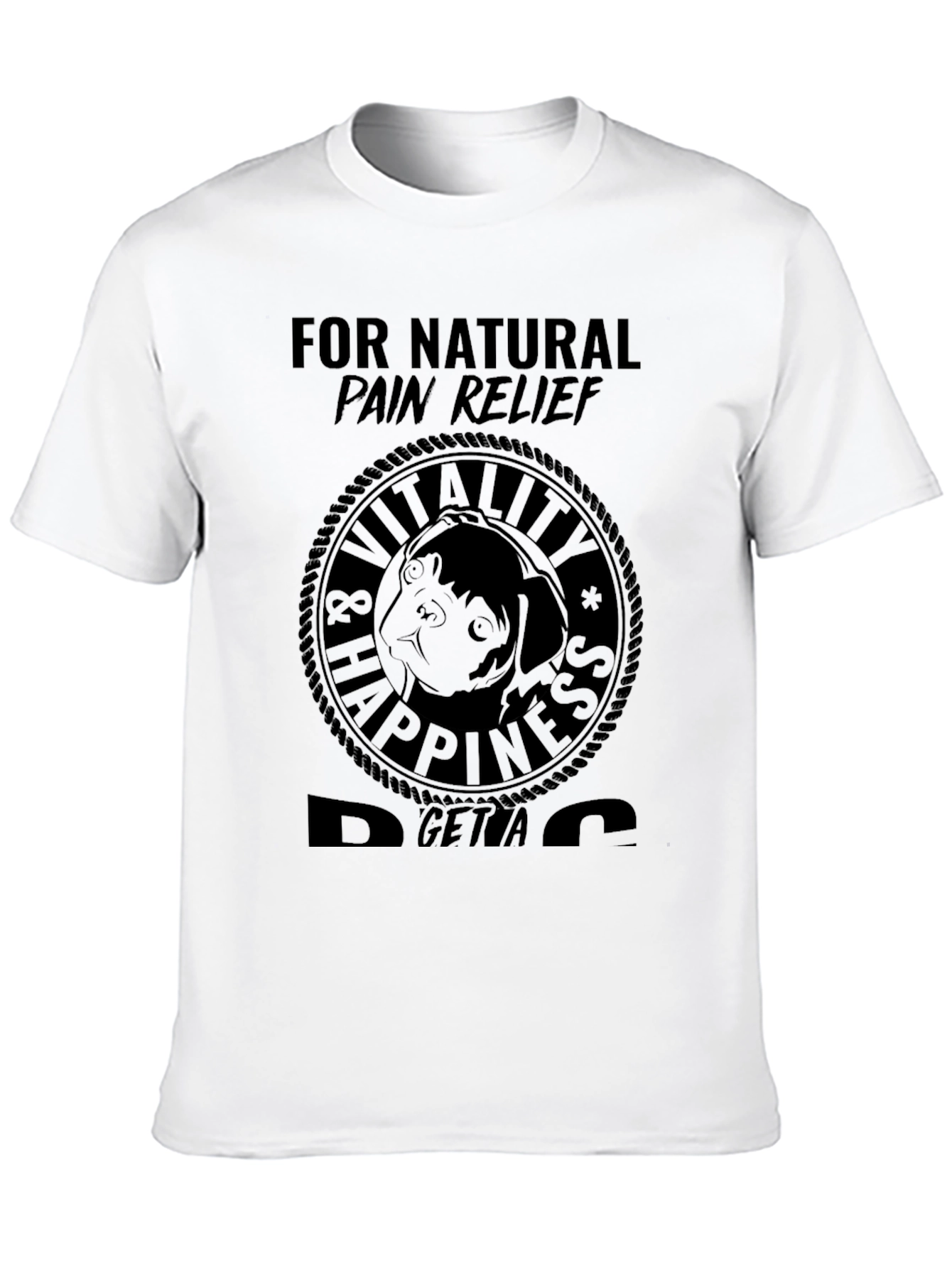 Natural Pain Relief Dog T-Shirt