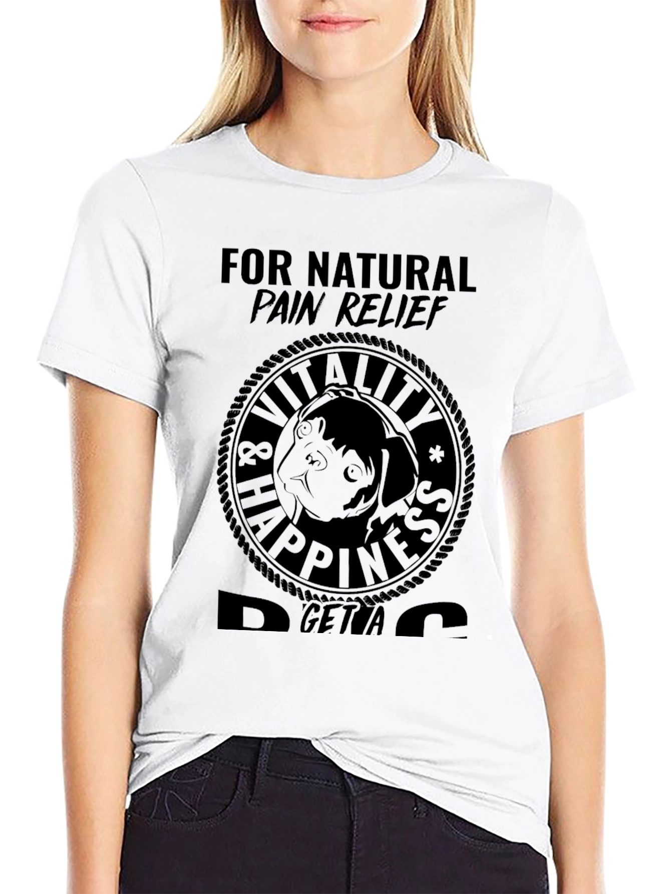 Natural Pain Relief Dog T-Shirt