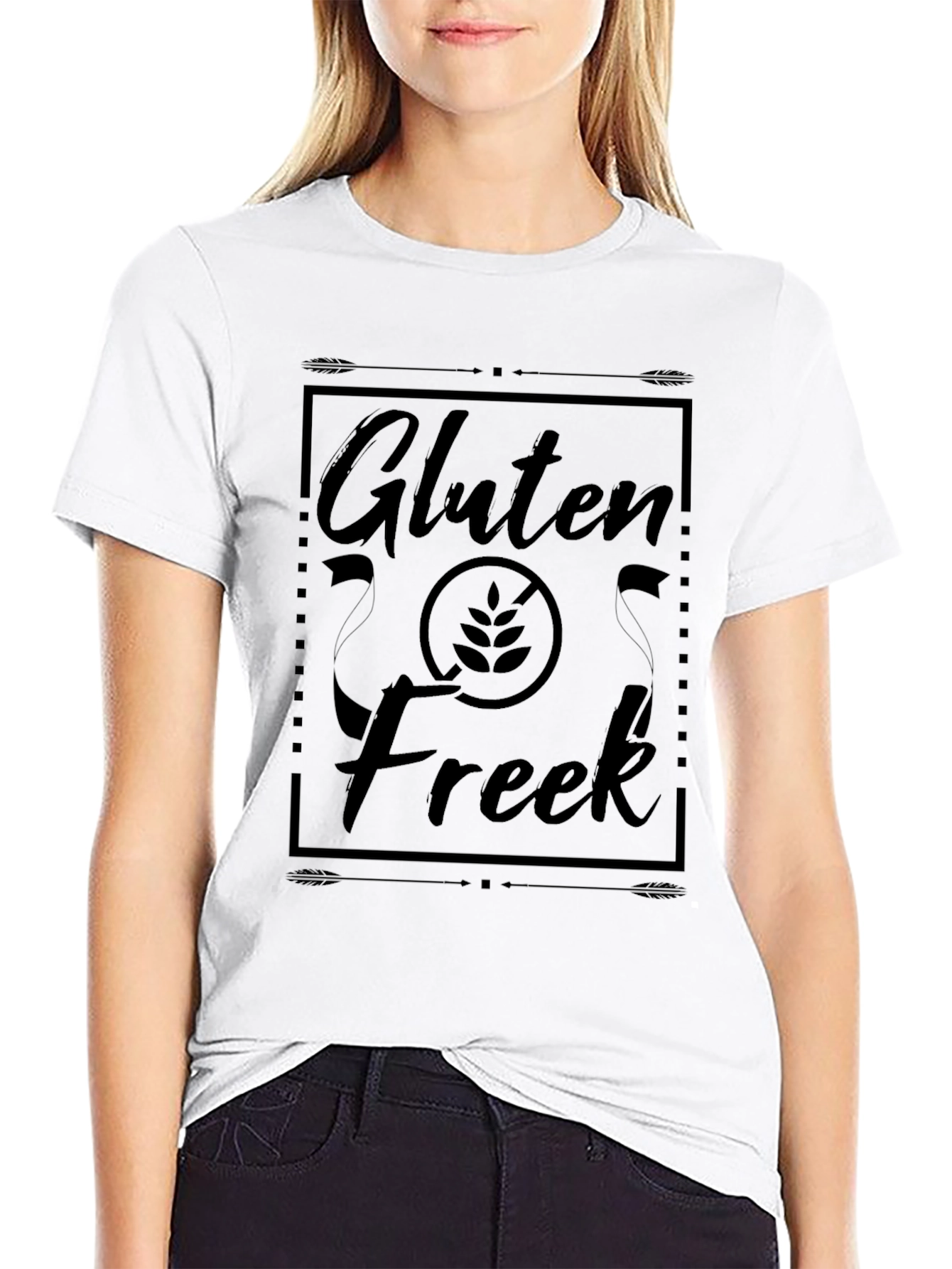 Gluten Freek Black T-Shirt