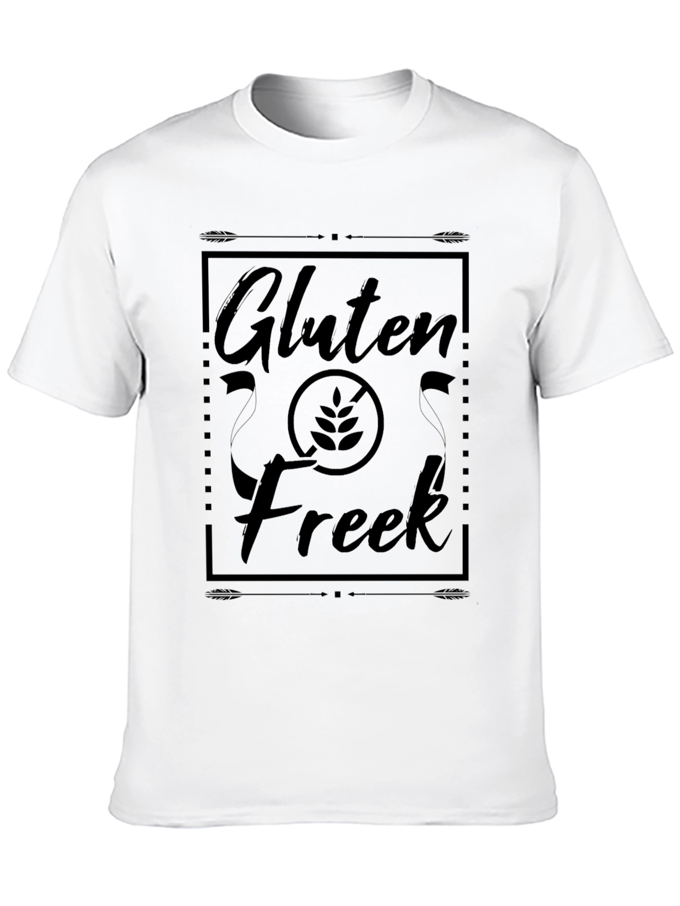 Gluten Freek Black T-Shirt