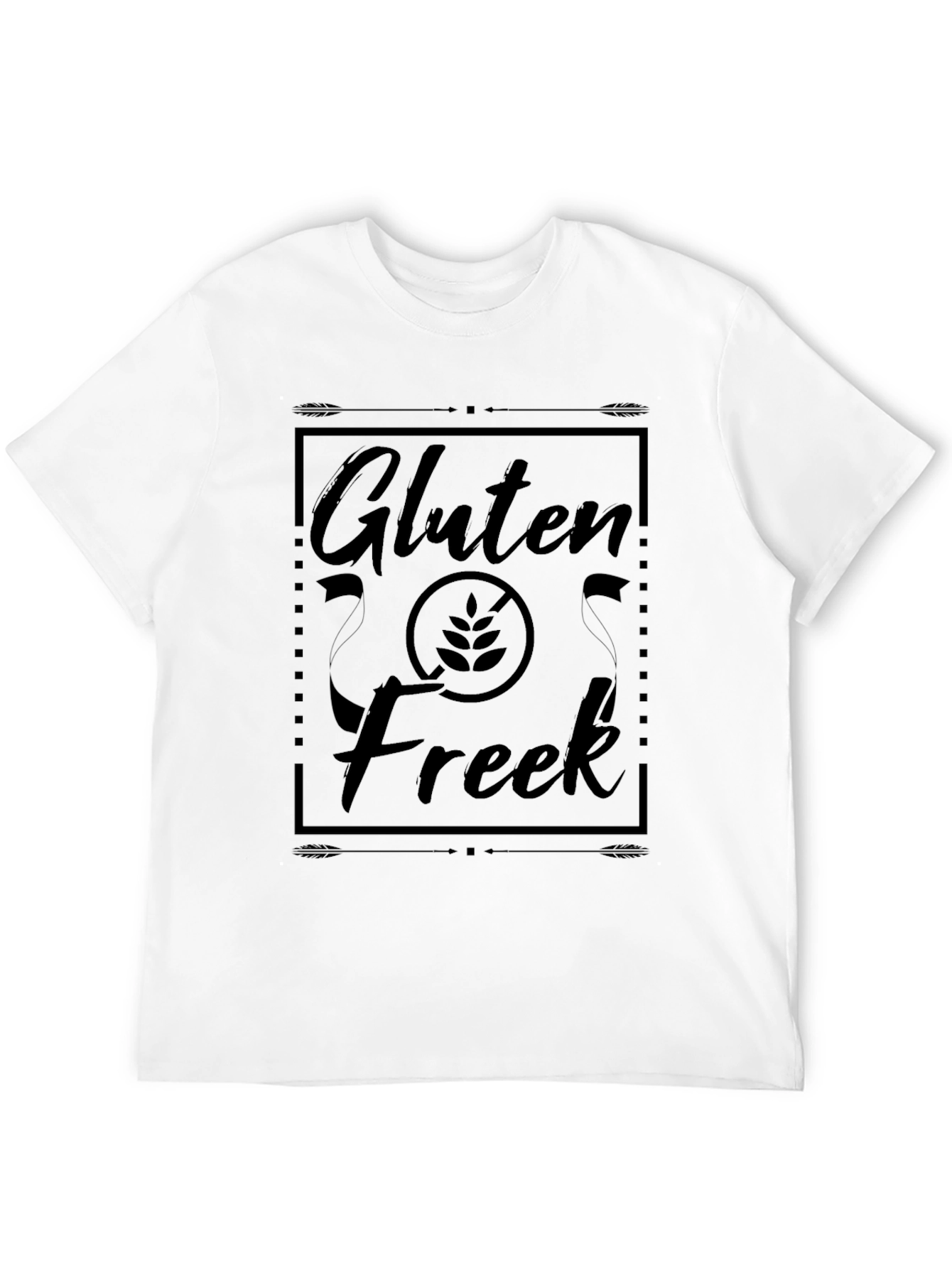 Gluten Freek Black T-Shirt
