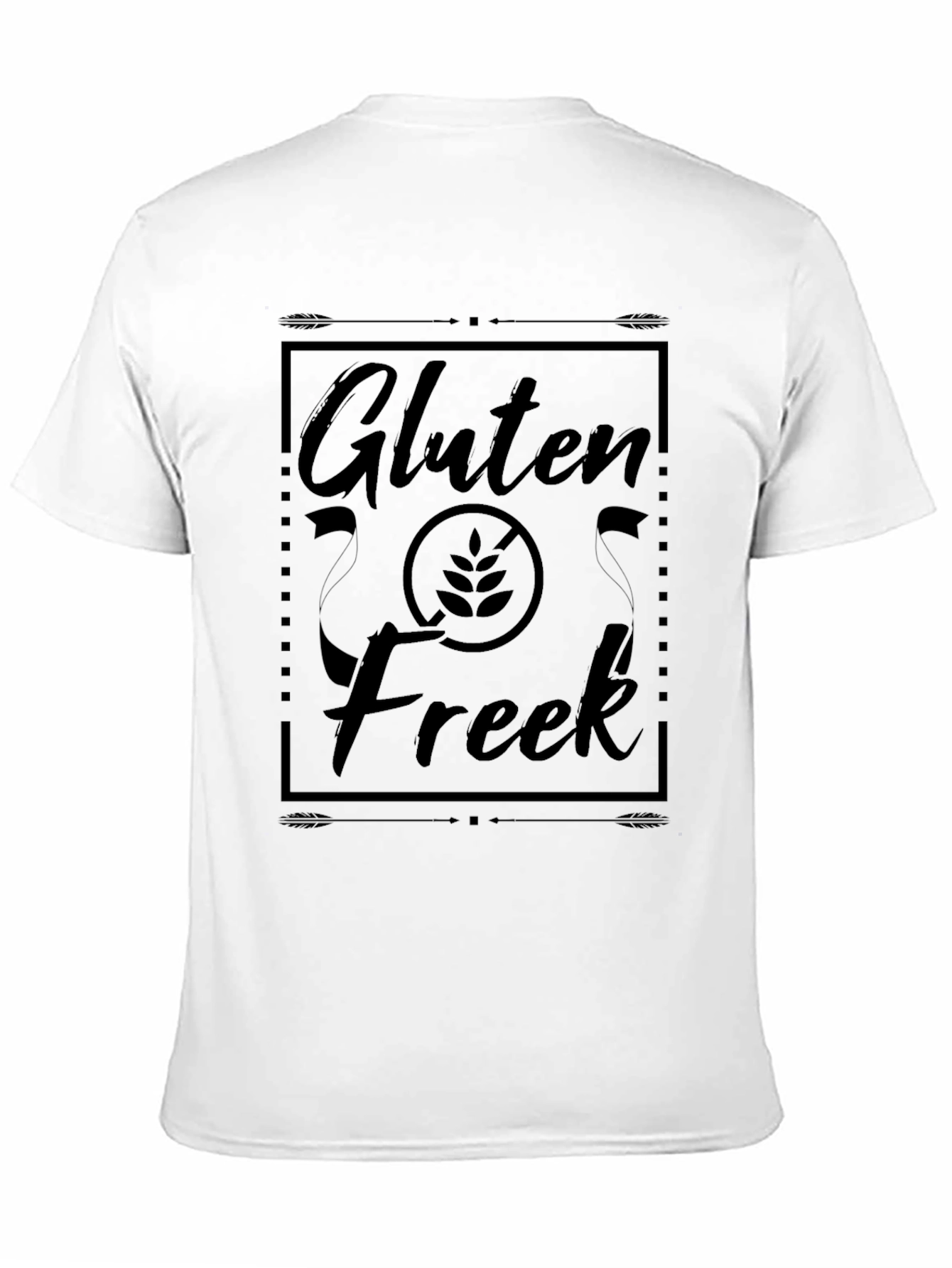 Gluten Freek Black T-Shirt