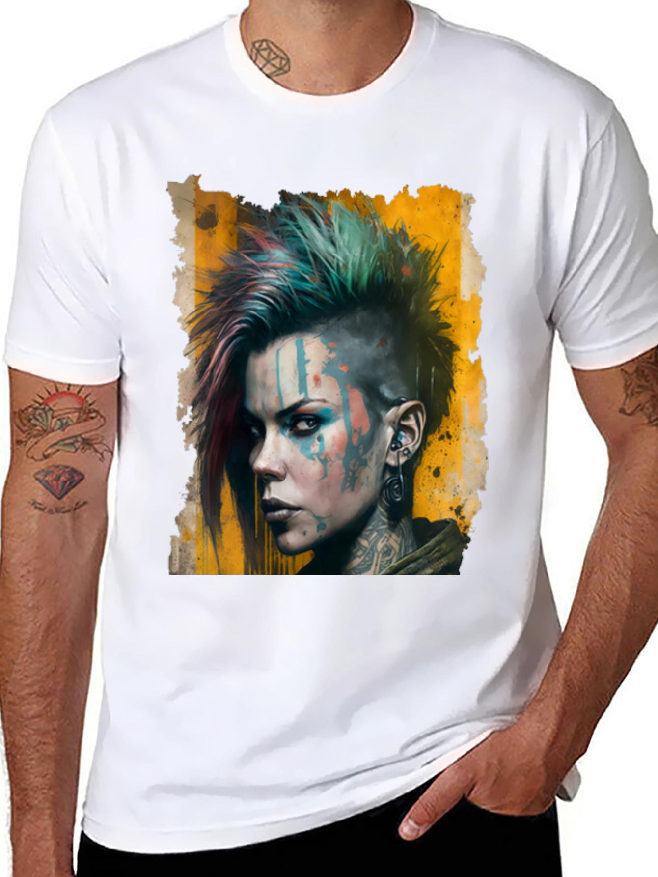 Punk Rock T-Shirt: Edgy Style
