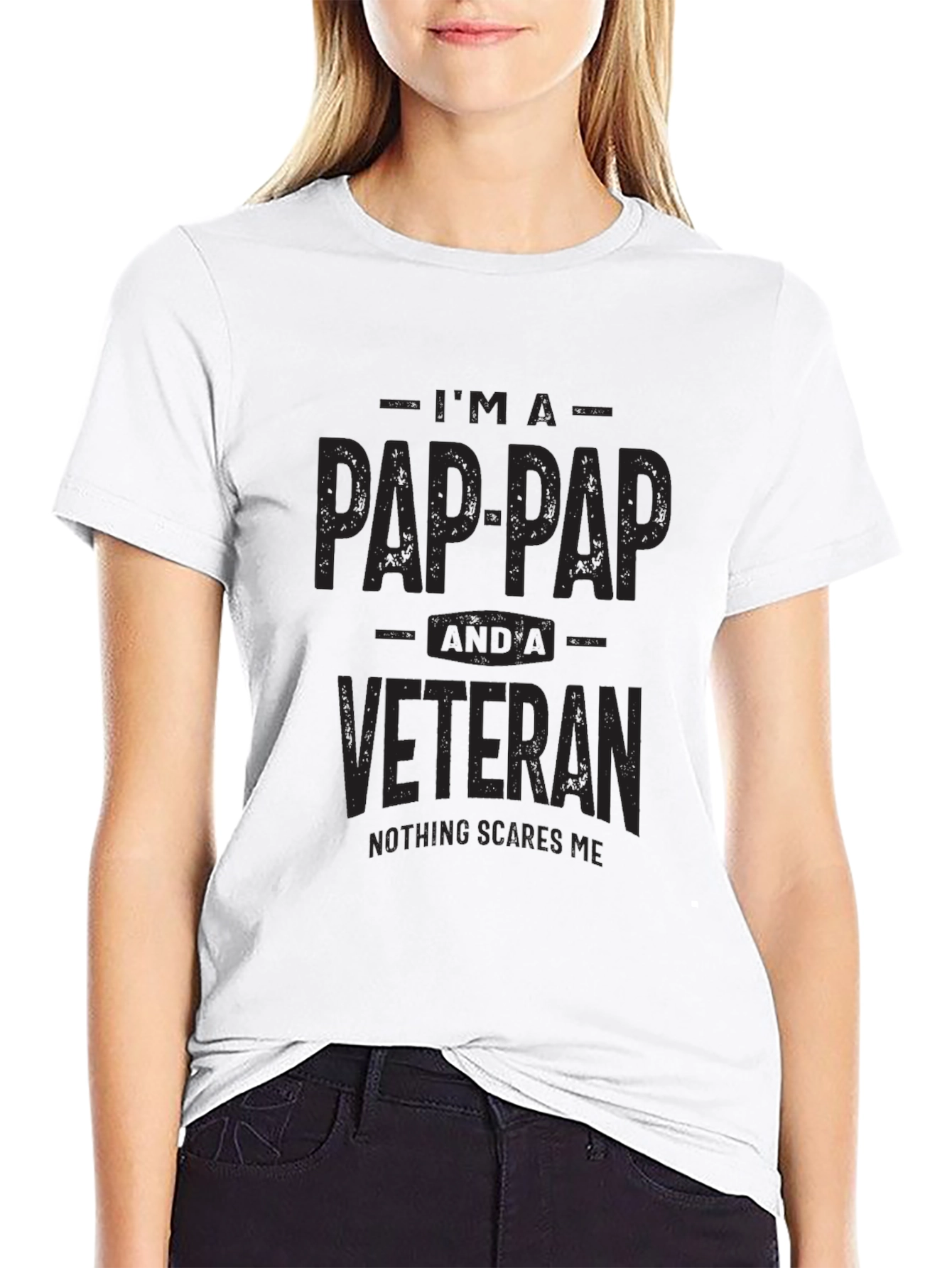 Pap-Pap Veteran Graphic T-Shirt