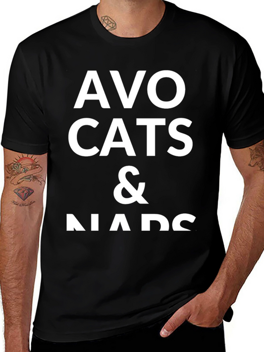 Avo Cats & Naps Graphic Tee