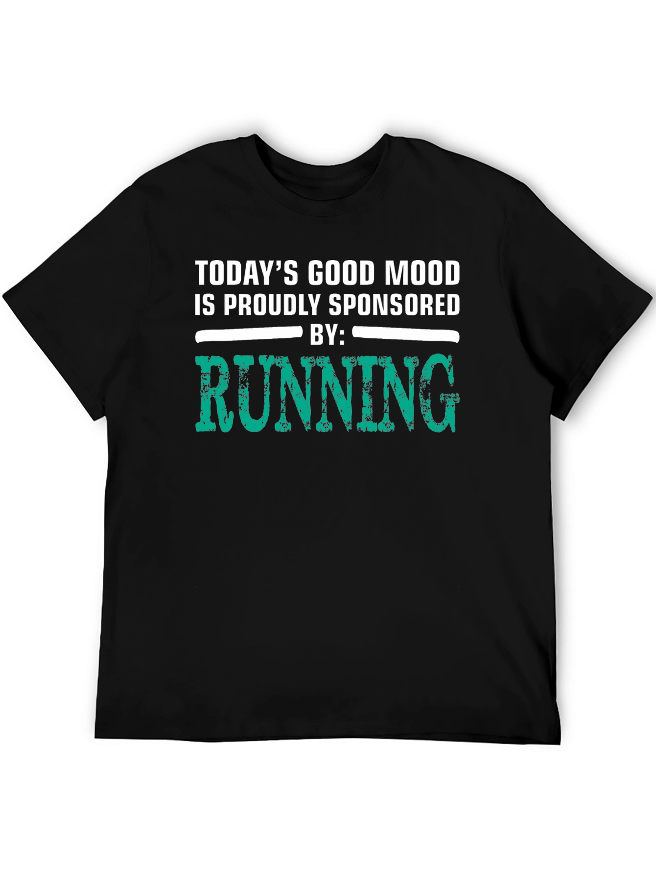 Funny Running T-Shirt - Todays Good Mood