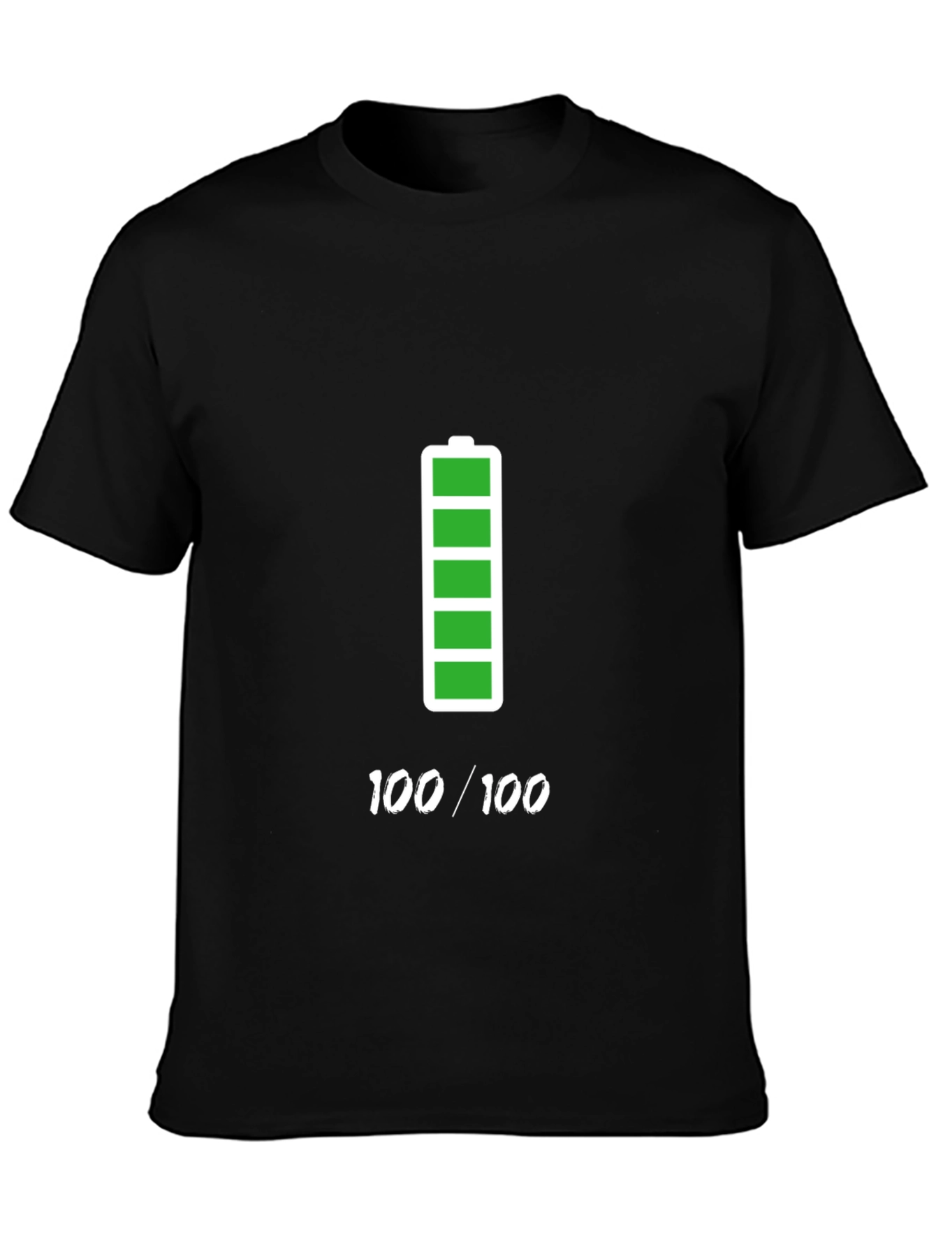 100% Charged T-Shirt - Full Battery Power