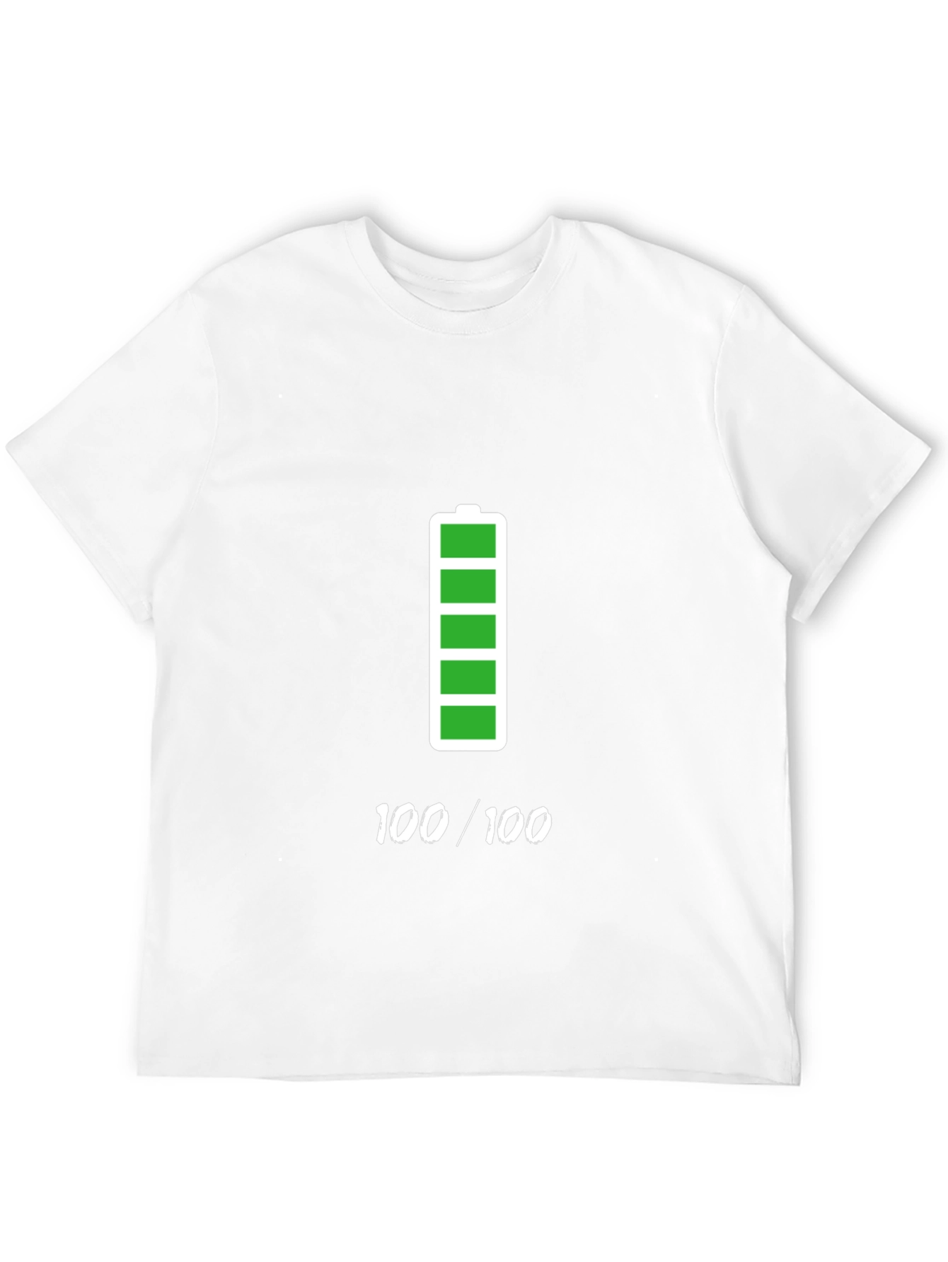 100% Charged T-Shirt - Full Battery Power