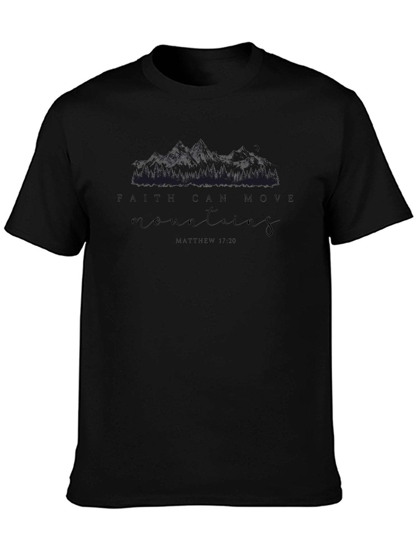 Faith Can Move Mountains Graphic Tee