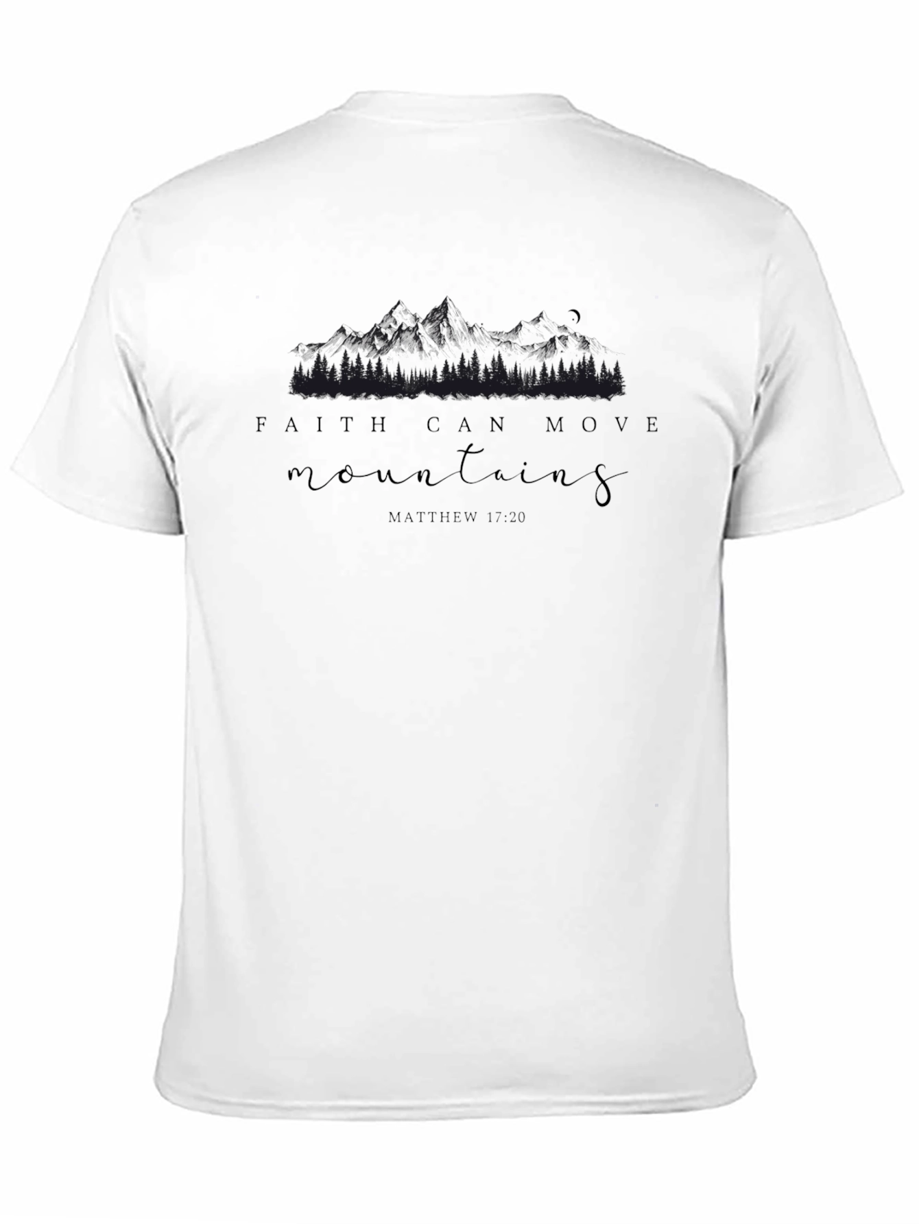 Faith Can Move Mountains Graphic Tee