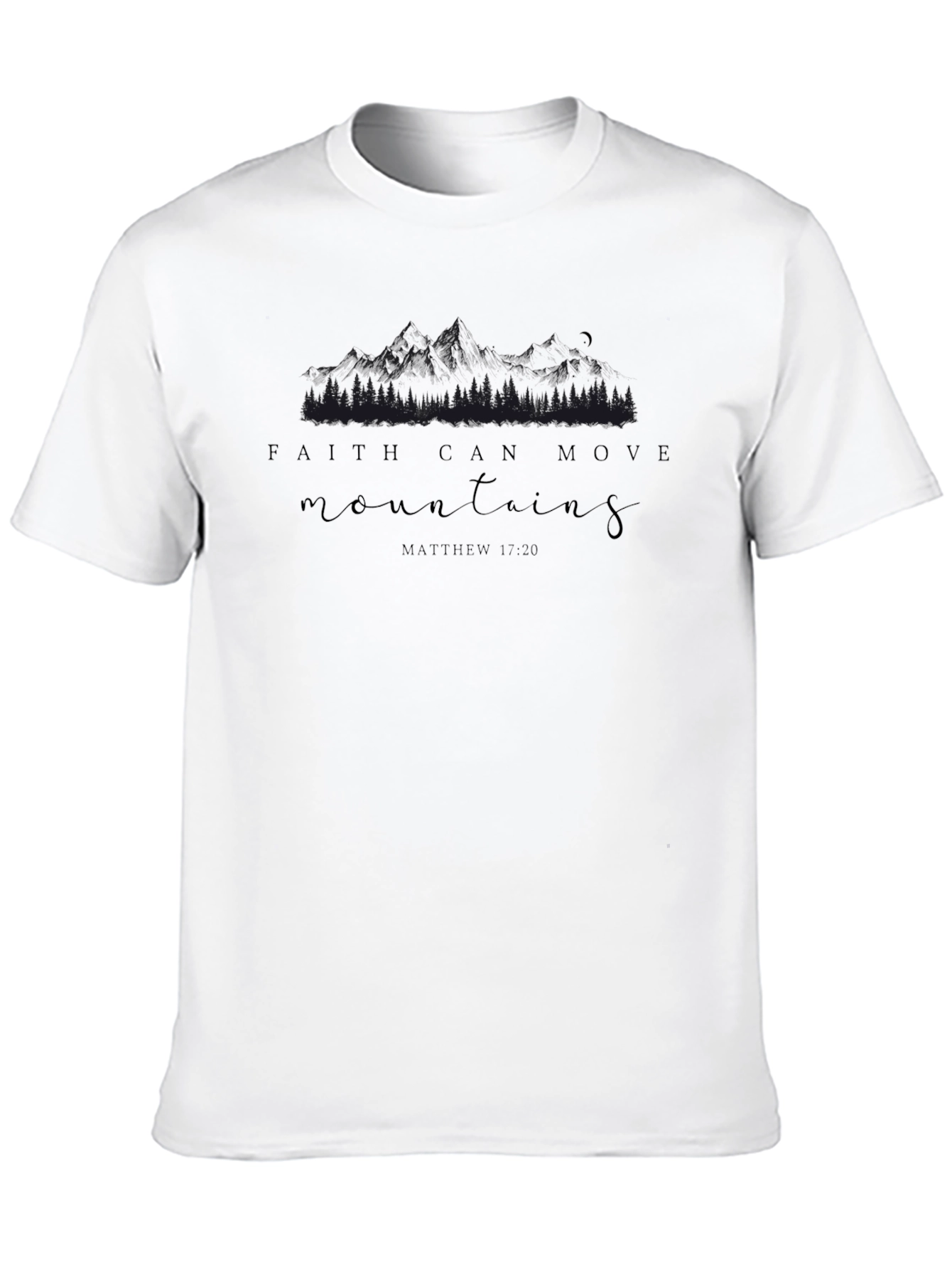 Faith Can Move Mountains Graphic Tee