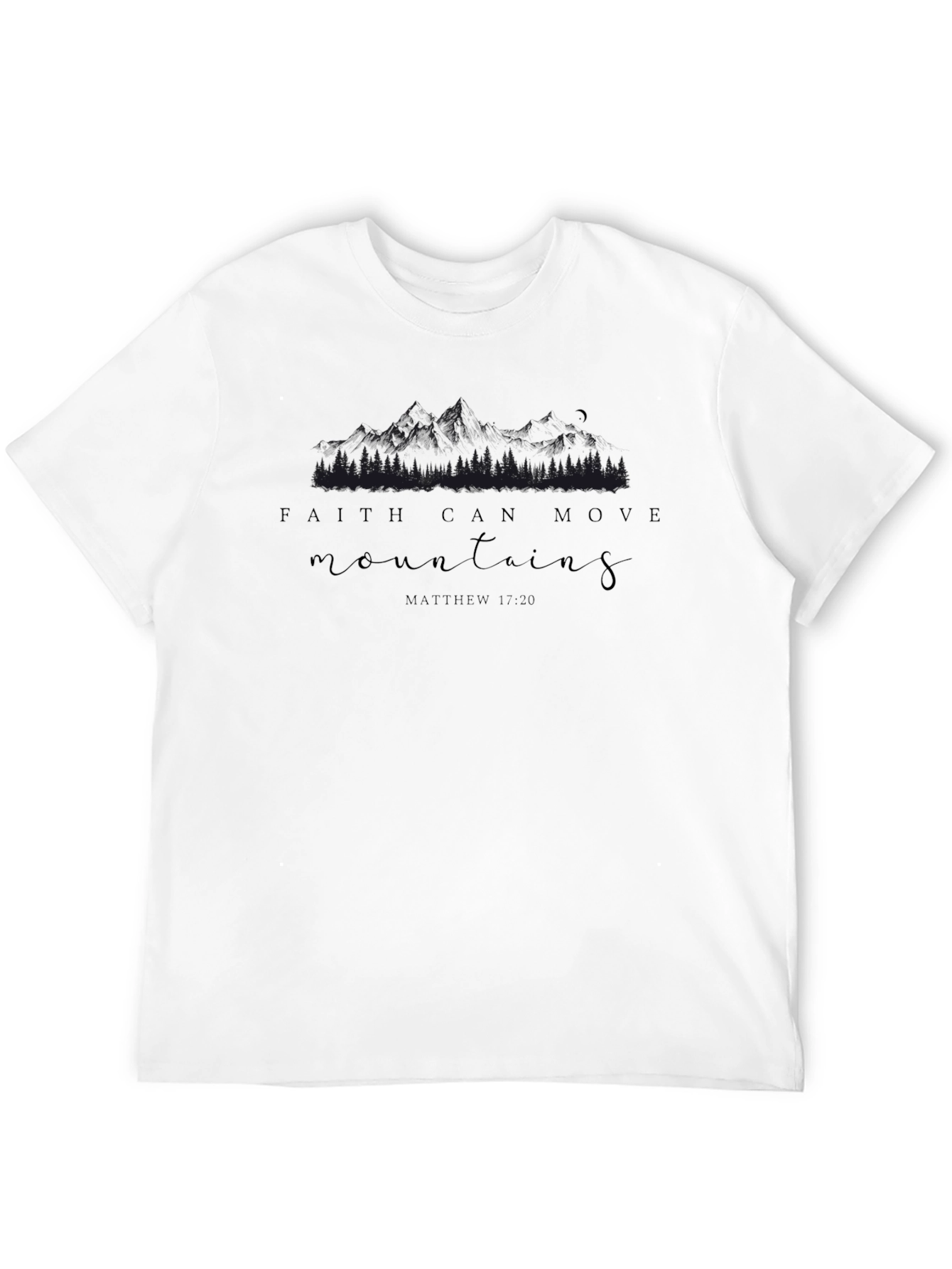 Faith Can Move Mountains Graphic Tee