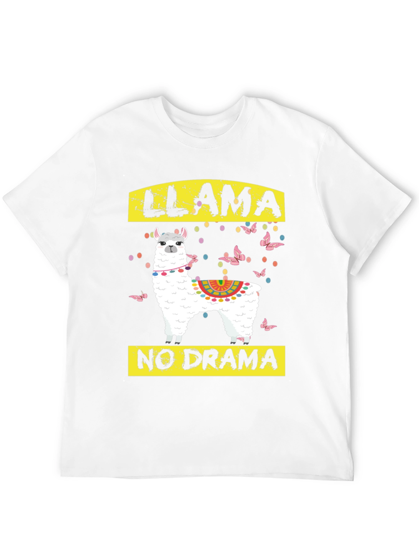 Llama No Drama Graphic T-Shirt