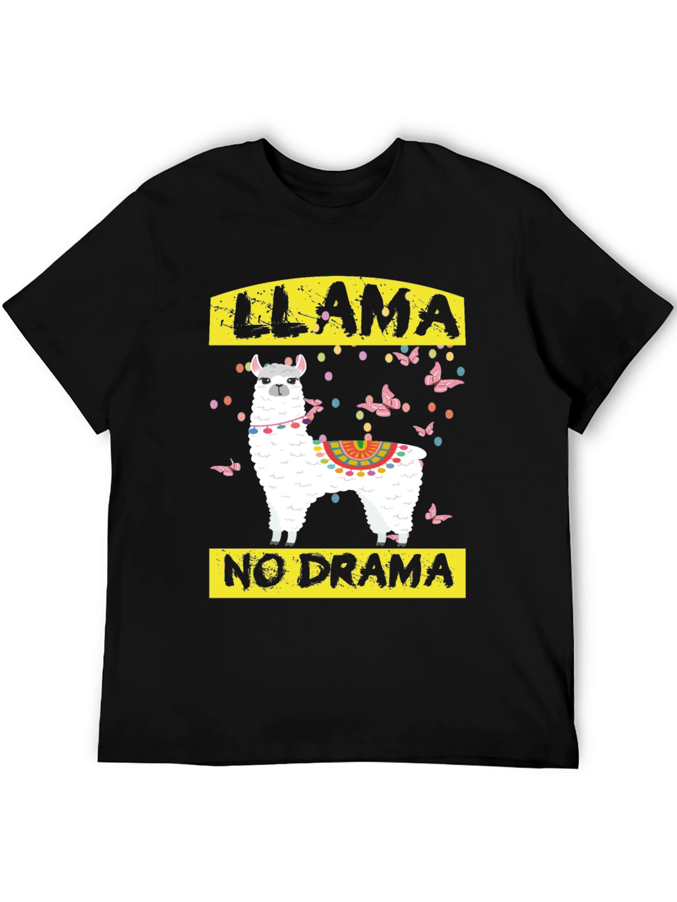 Llama No Drama Graphic T-Shirt