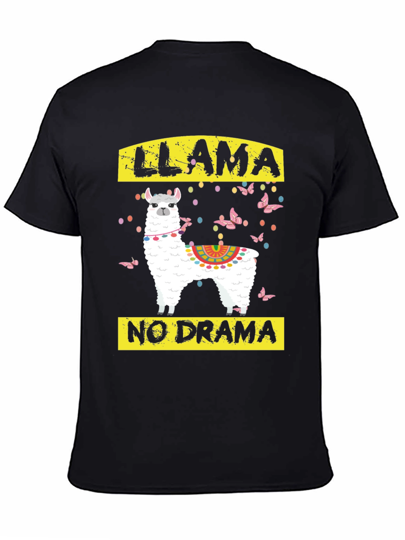 Llama No Drama Graphic T-Shirt
