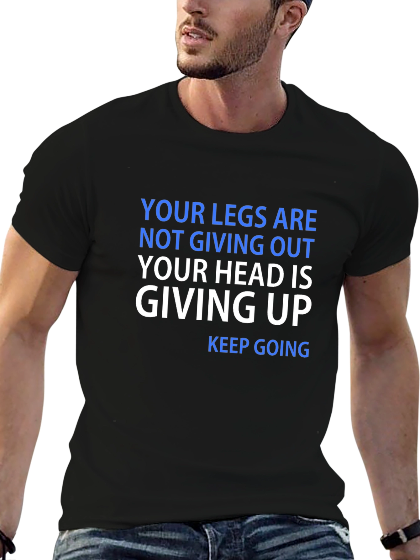 Motivational Keep Going Graphic Tee