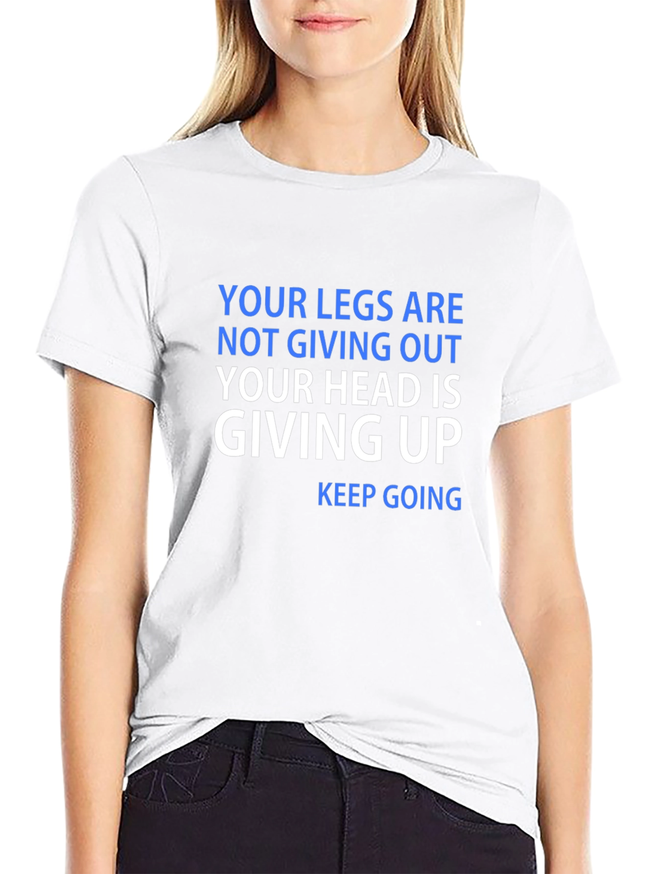 Motivational Keep Going Graphic Tee