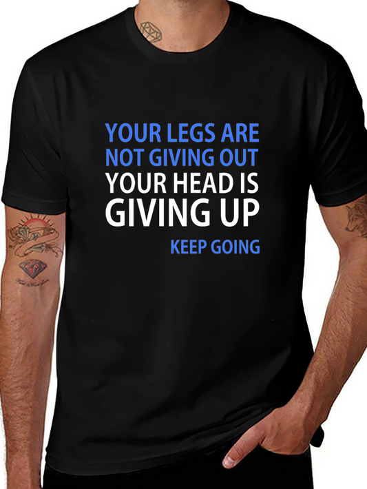 Motivational Keep Going Graphic Tee