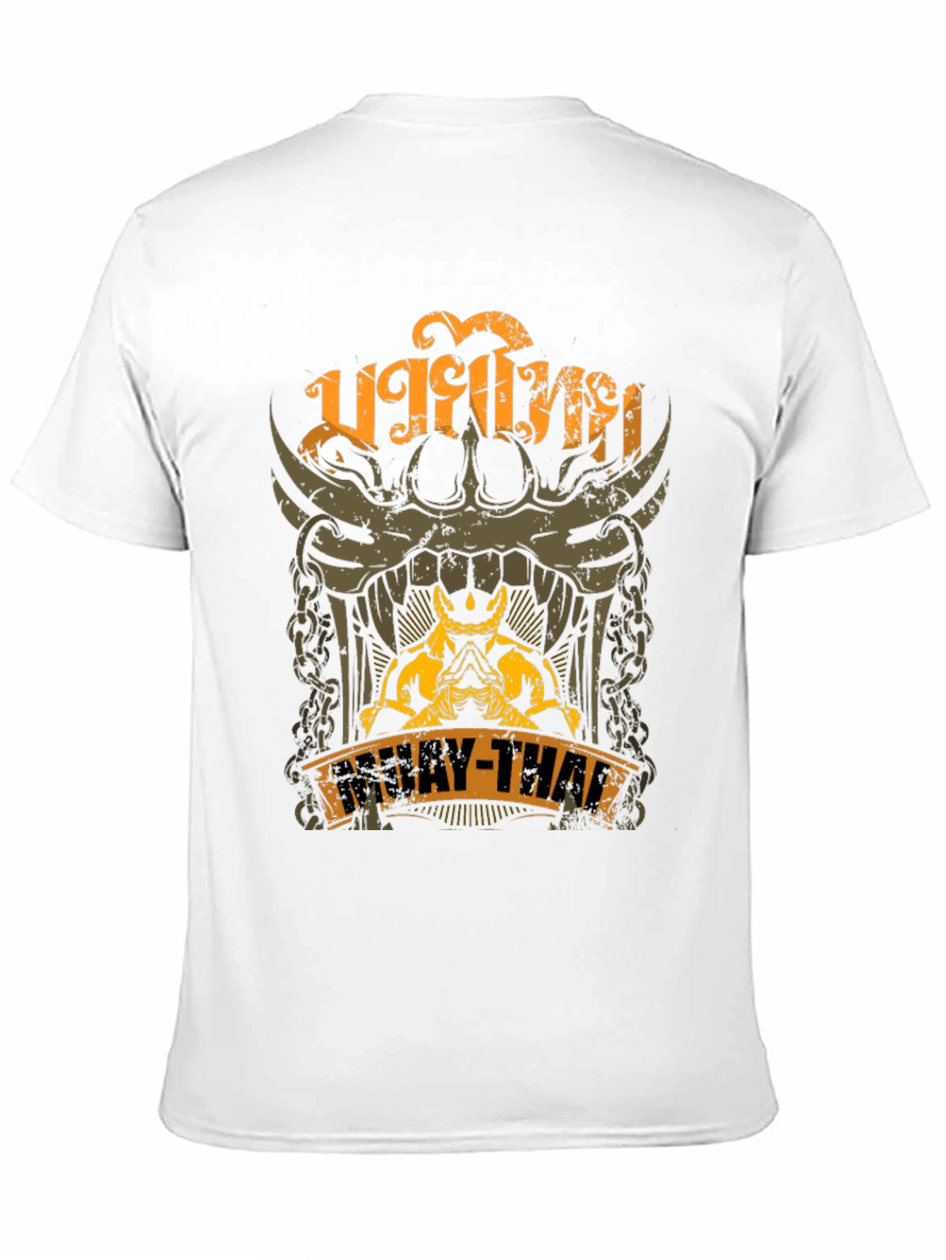 Muay Thai Graphic T-Shirt - Black