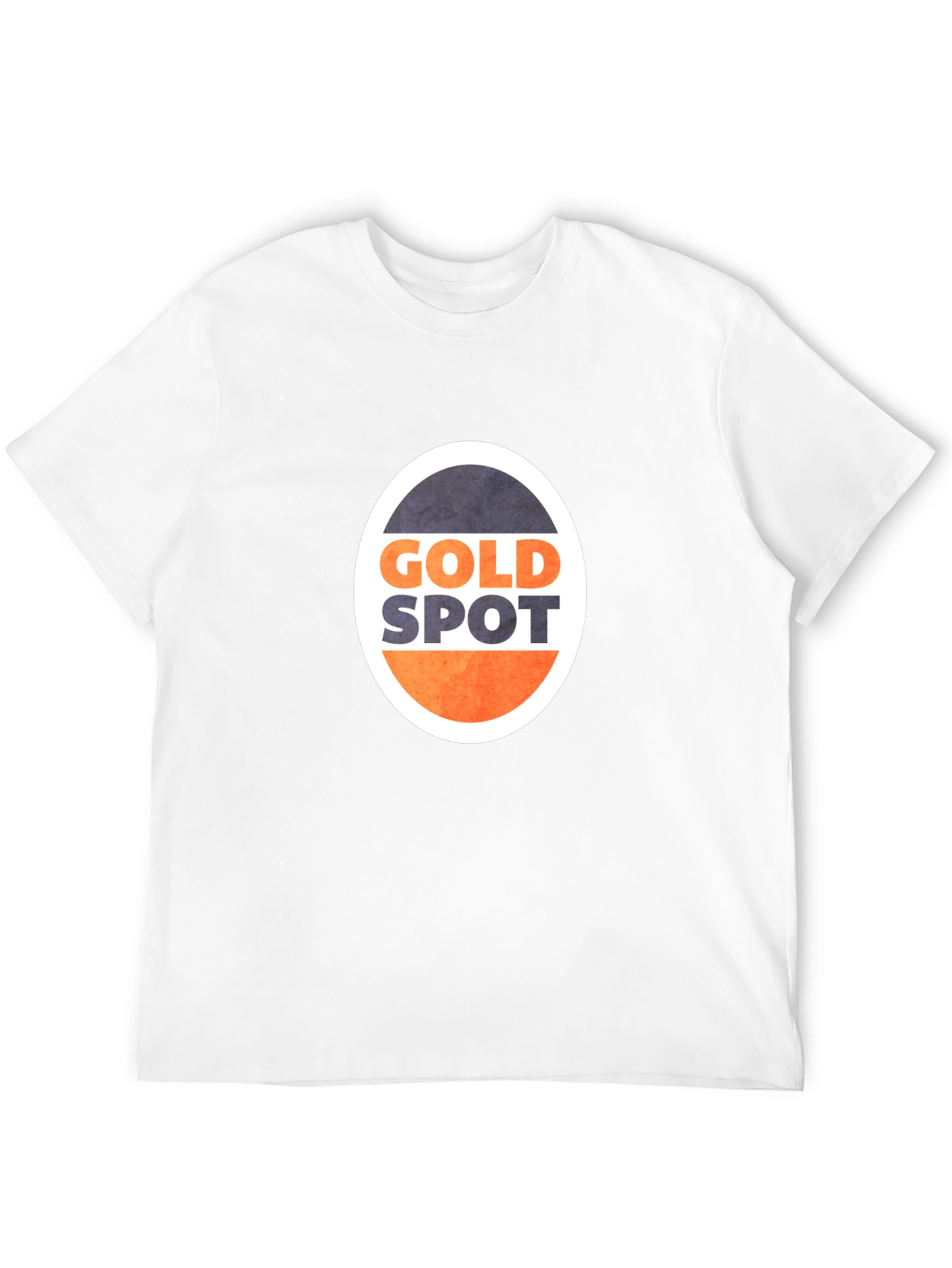 Retro Gold Spot T-Shirt - Soft Cotton Blend
