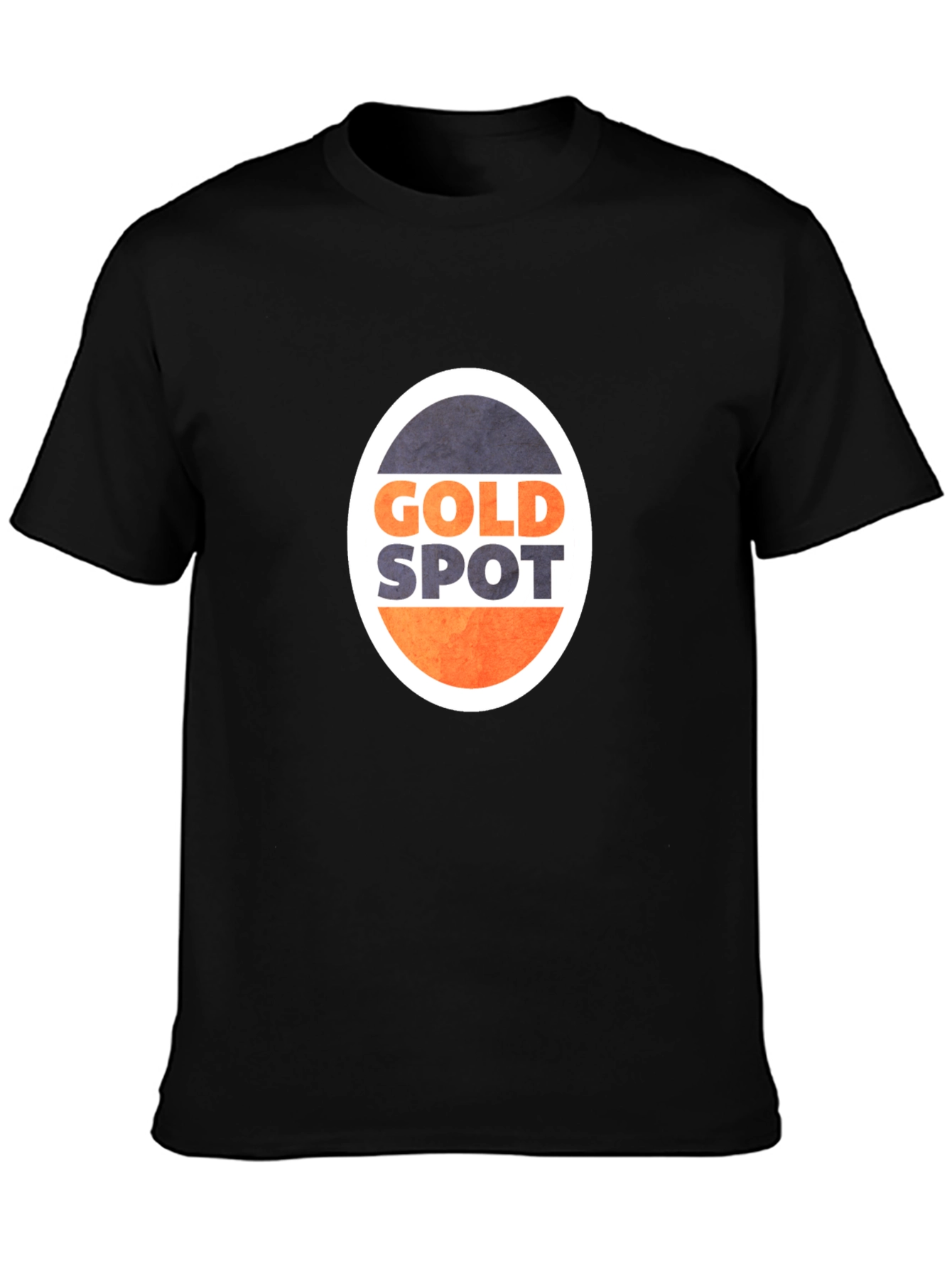 Retro Gold Spot T-Shirt - Soft Cotton Blend