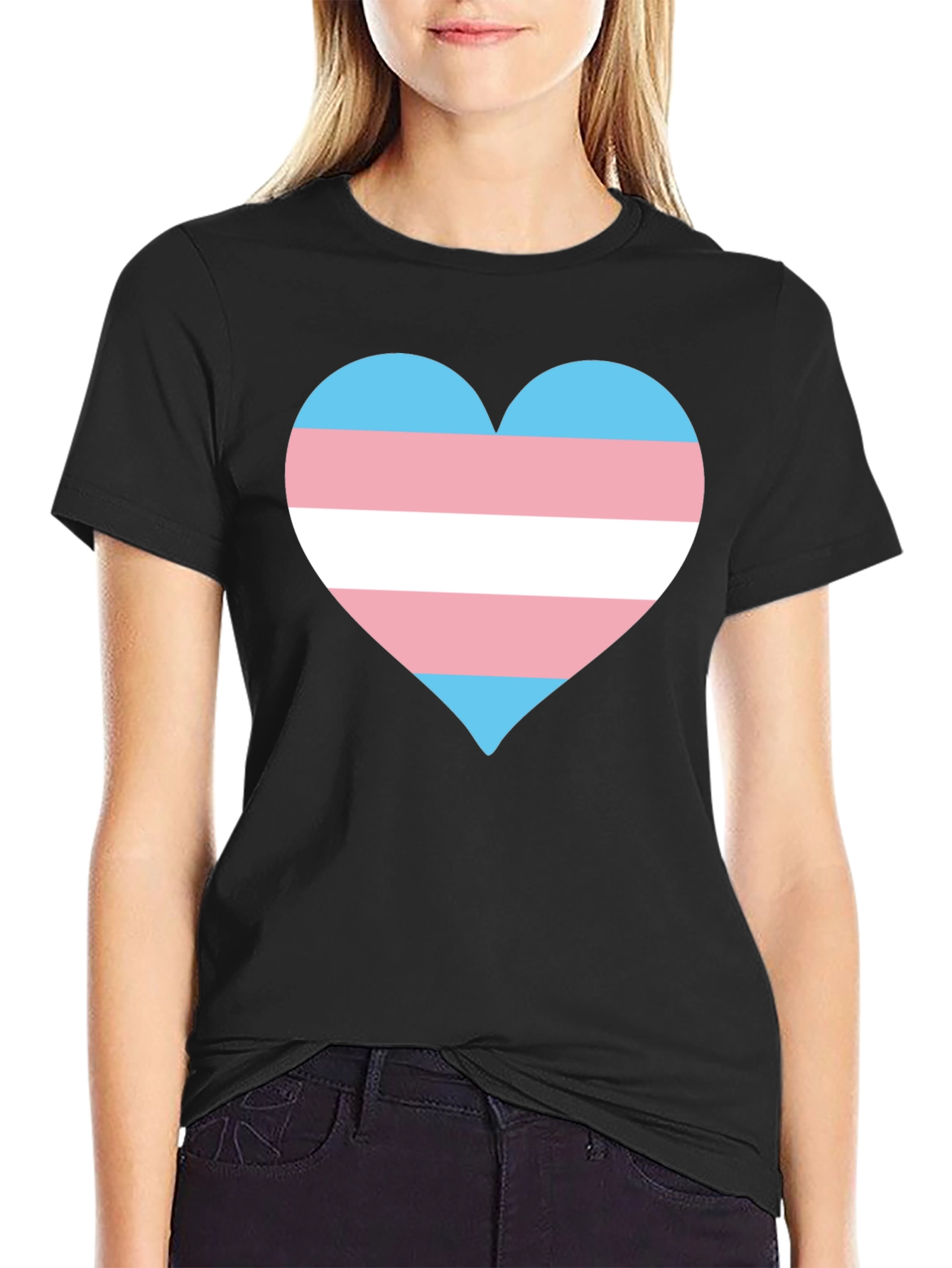 Transgender Pride Heart T-Shirt