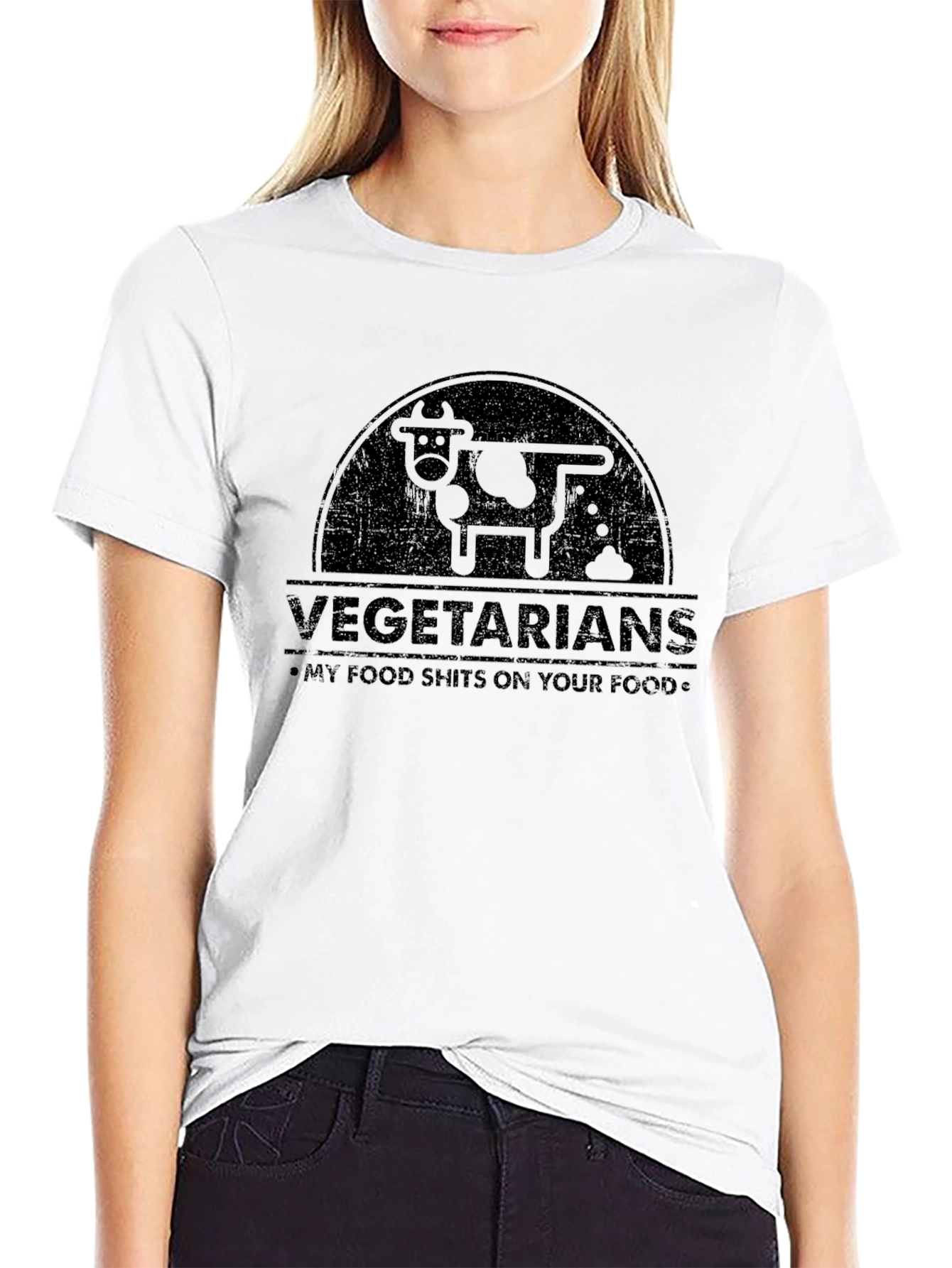 Vegetarians - My Food Sh*ts On Your Food T-Shirt