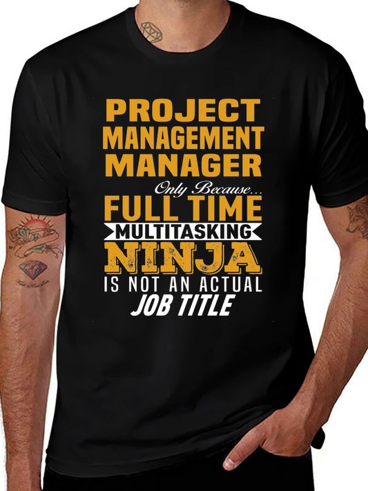 Project Management Manager T-Shirt