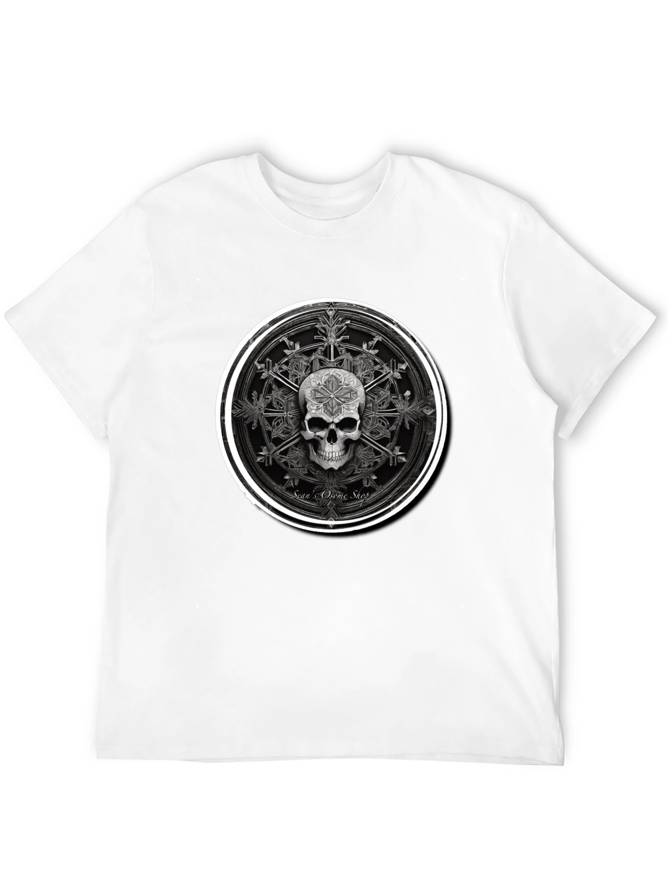 Skull Star T-Shirt - Dark Graphic Tee