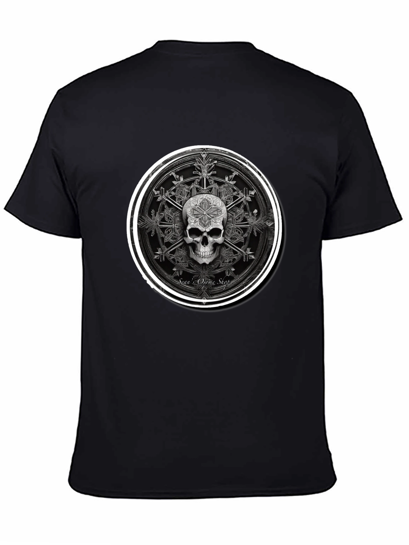 Skull Star T-Shirt - Dark Graphic Tee