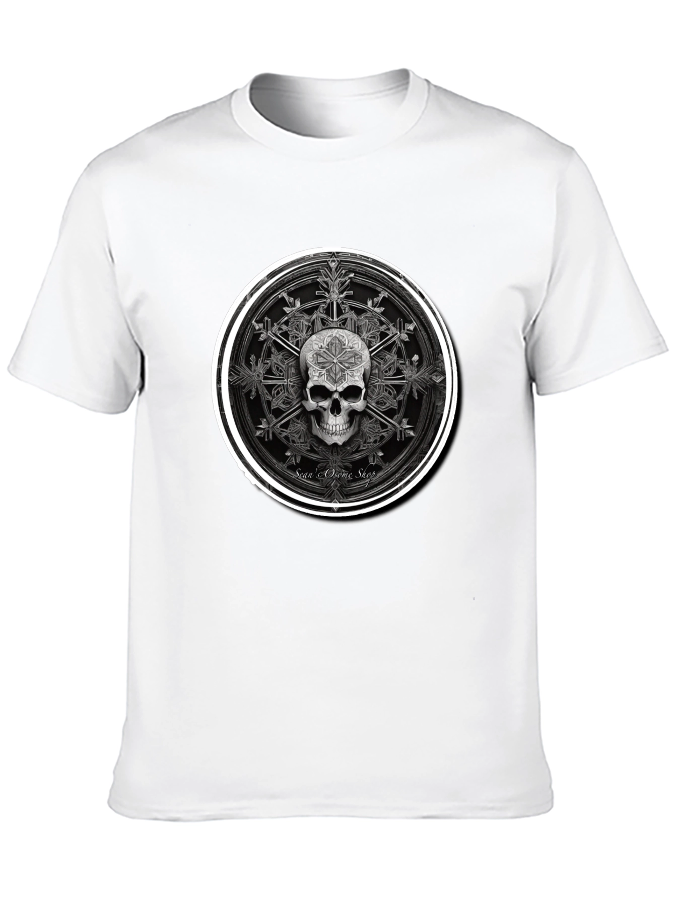 Skull Star T-Shirt - Dark Graphic Tee