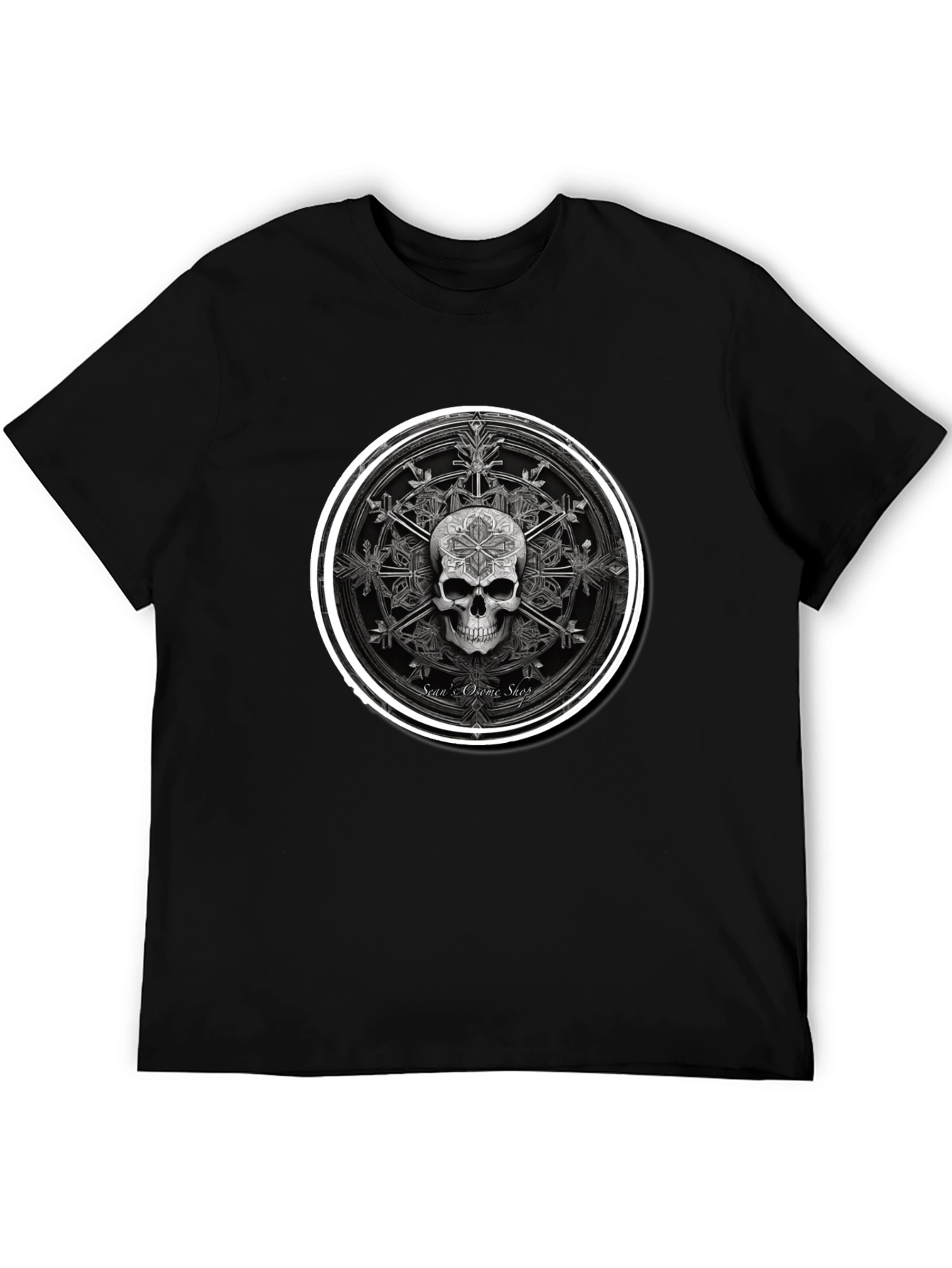 Skull Star T-Shirt - Dark Graphic Tee
