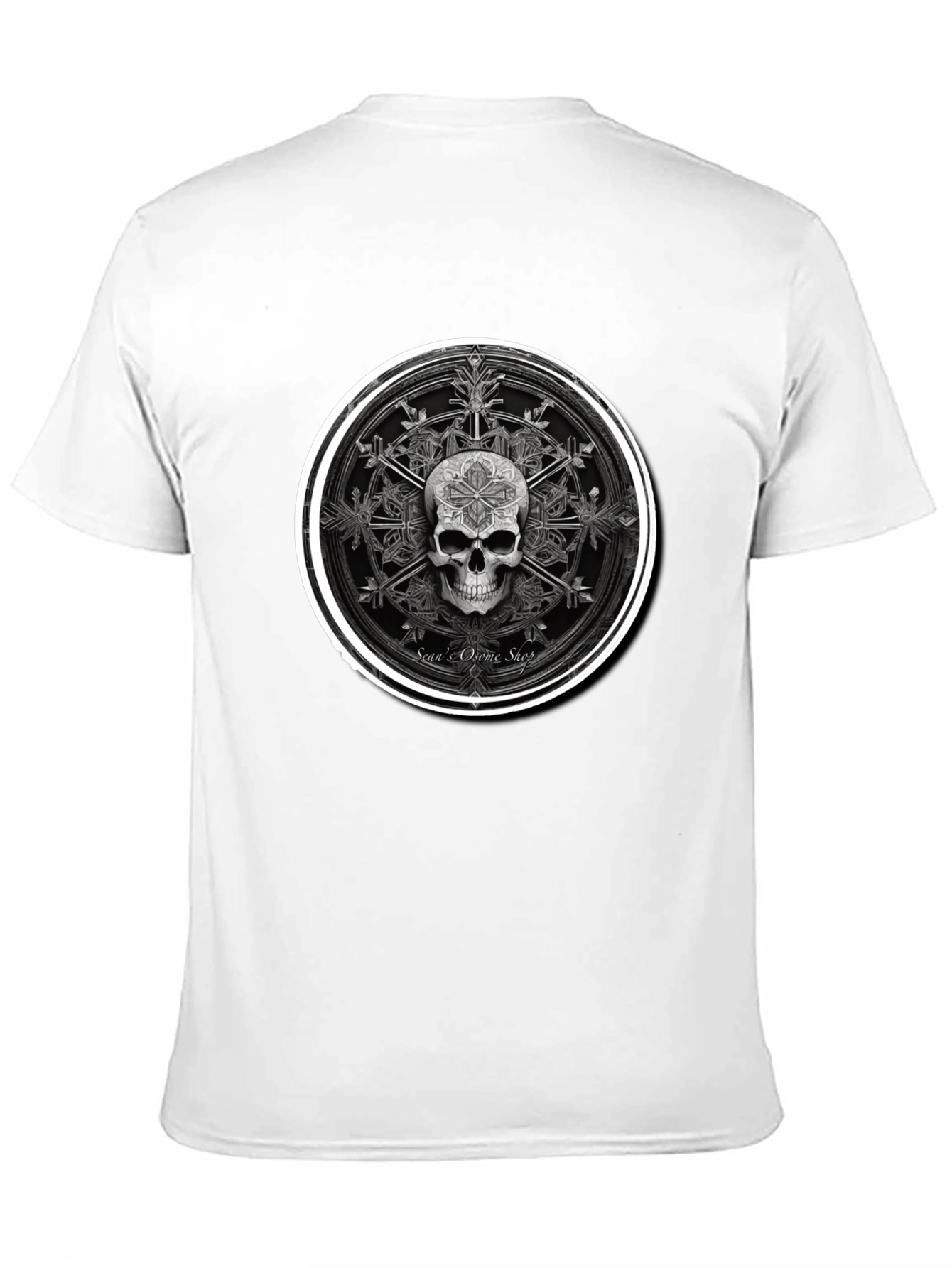 Skull Star T-Shirt - Dark Graphic Tee