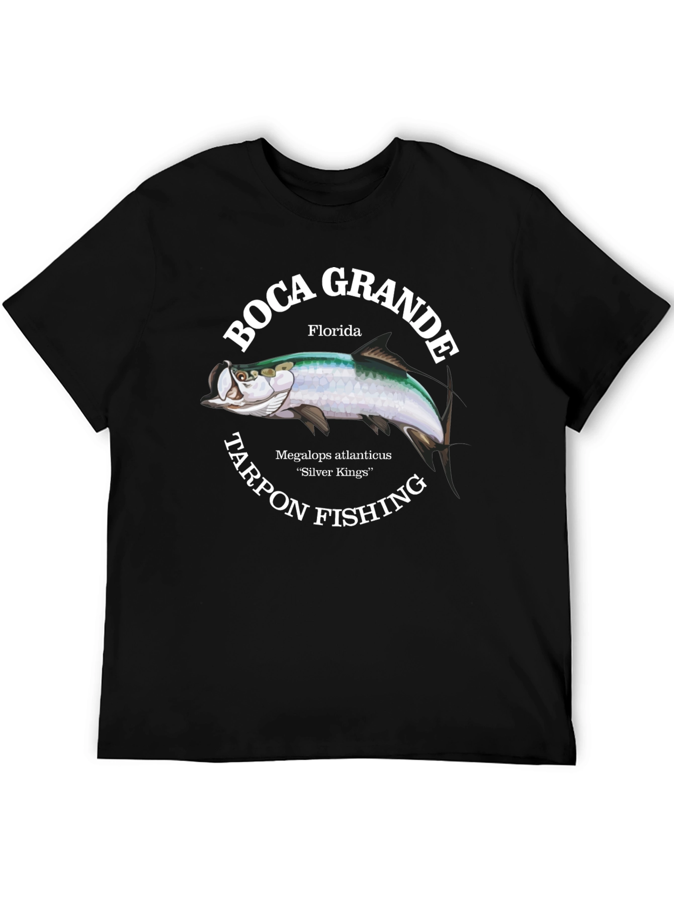 Boca Grande Tarpon Fishing T-Shirt