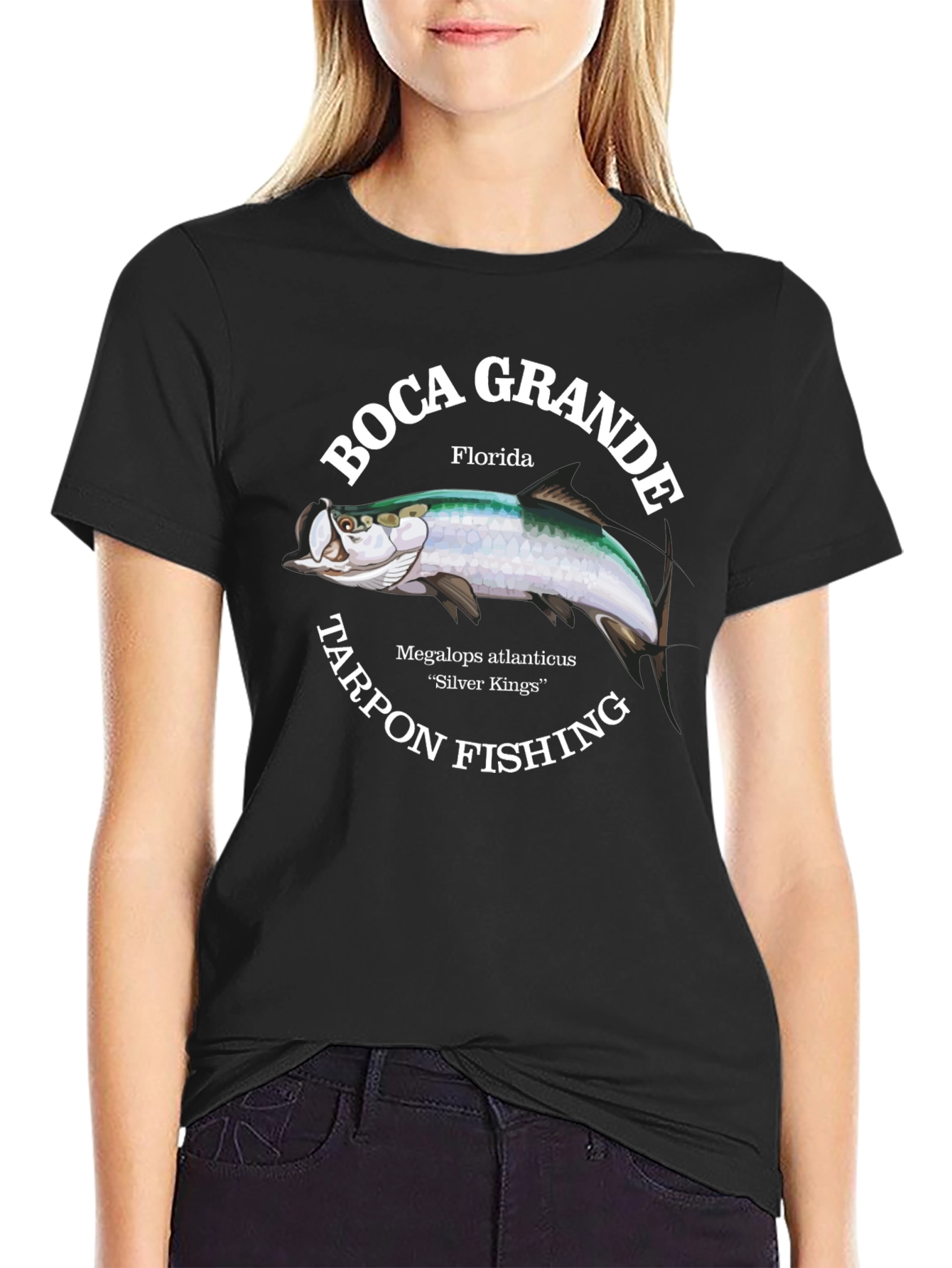 Boca Grande Tarpon Fishing T-Shirt