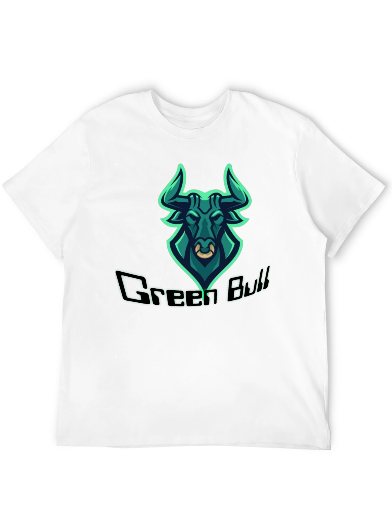 Green Bull Graphic Tee - Mens Black T-Shirt