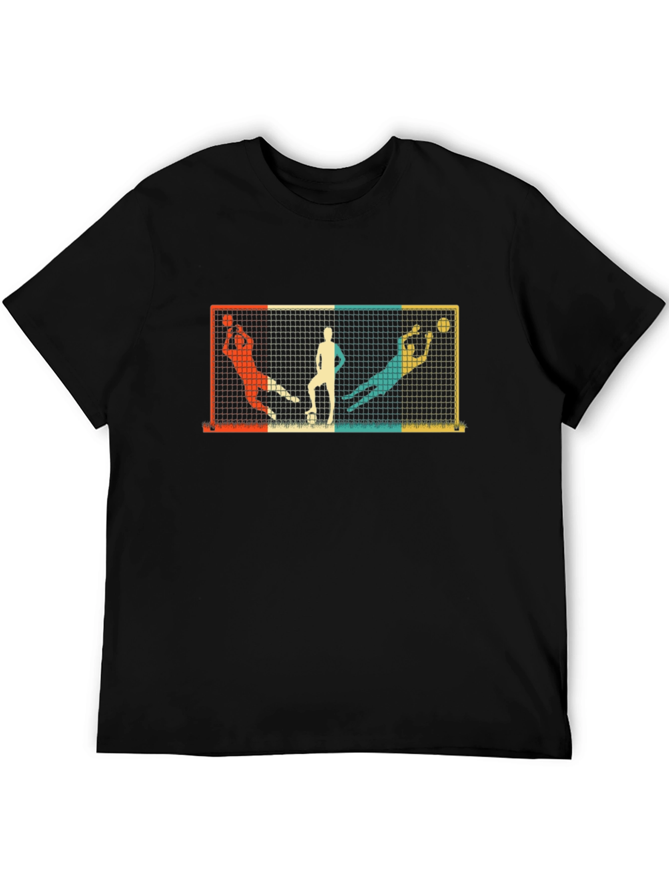Retro Goalie Graphic T-Shirt