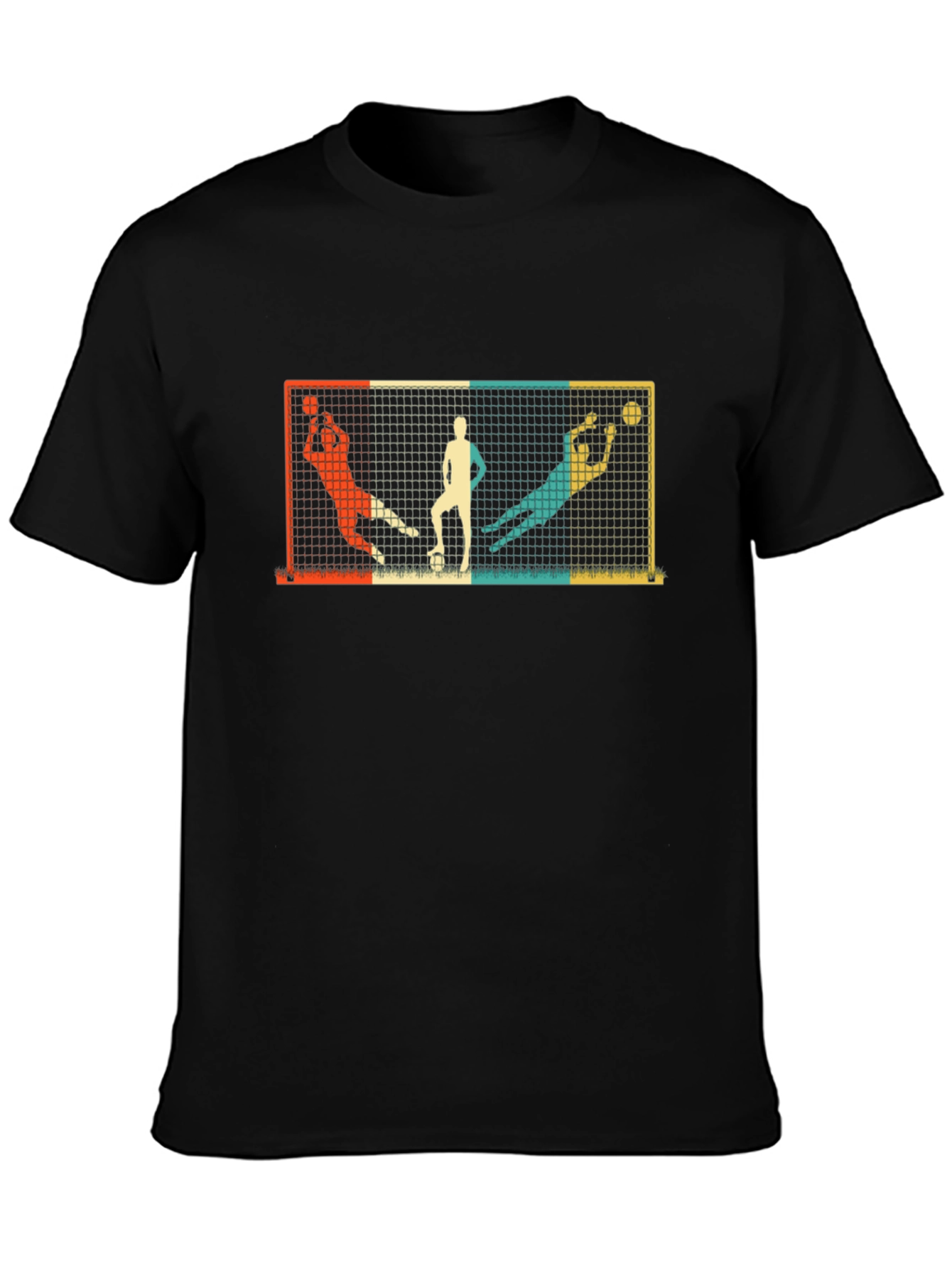 Retro Goalie Graphic T-Shirt