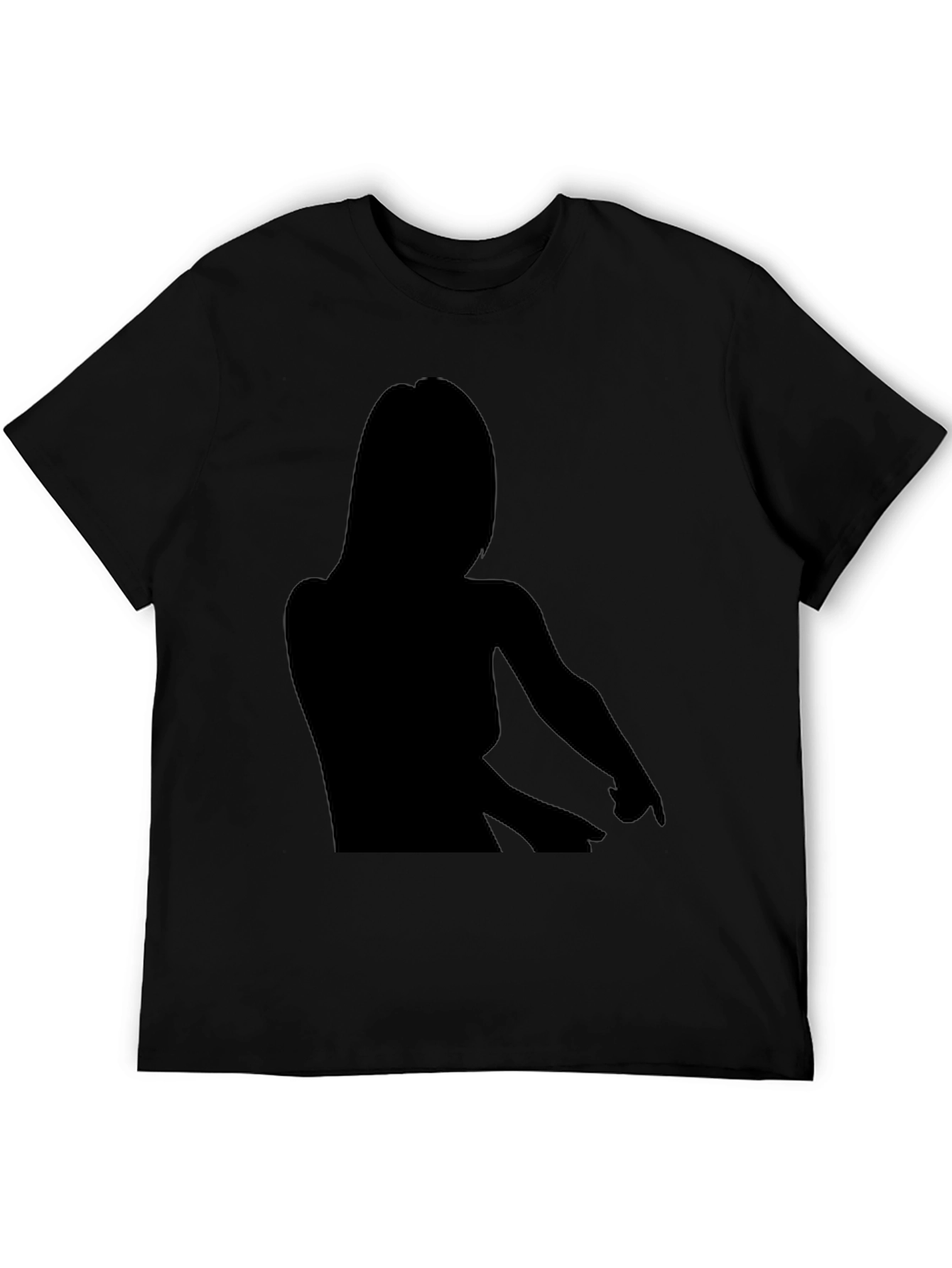 Silhouette Graphic Black T-Shirt