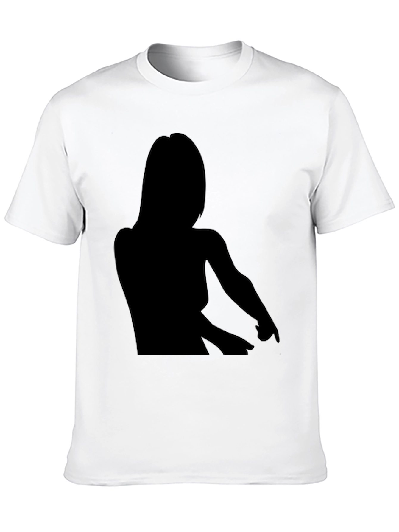 Silhouette Graphic Black T-Shirt