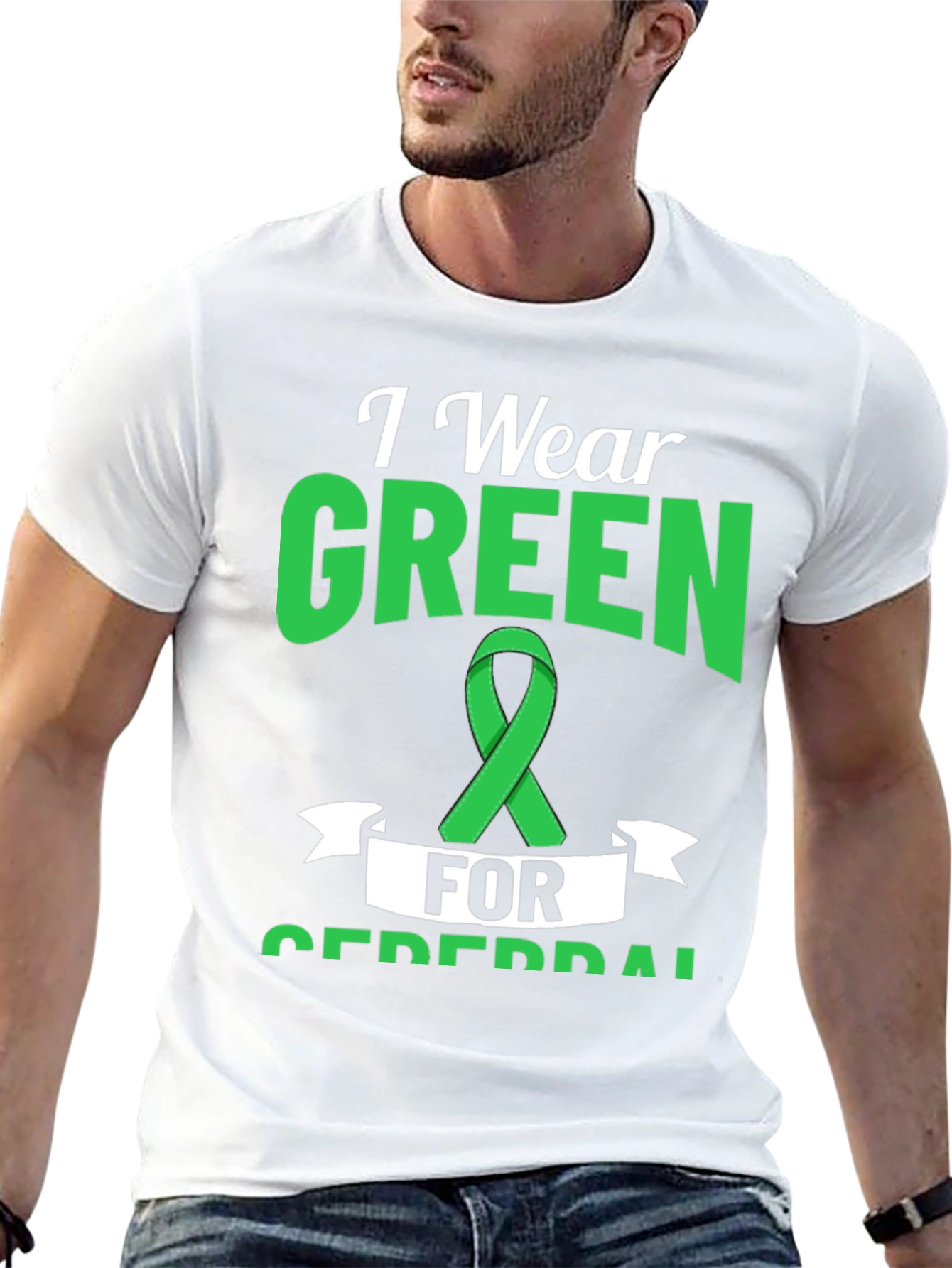 I Wear Green for Cerebral Palsy Awareness T-Shirt