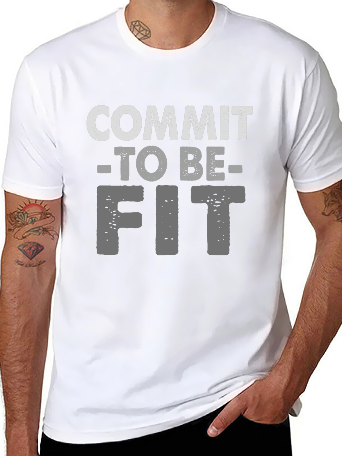 Commit to be Fit Graphic Tee