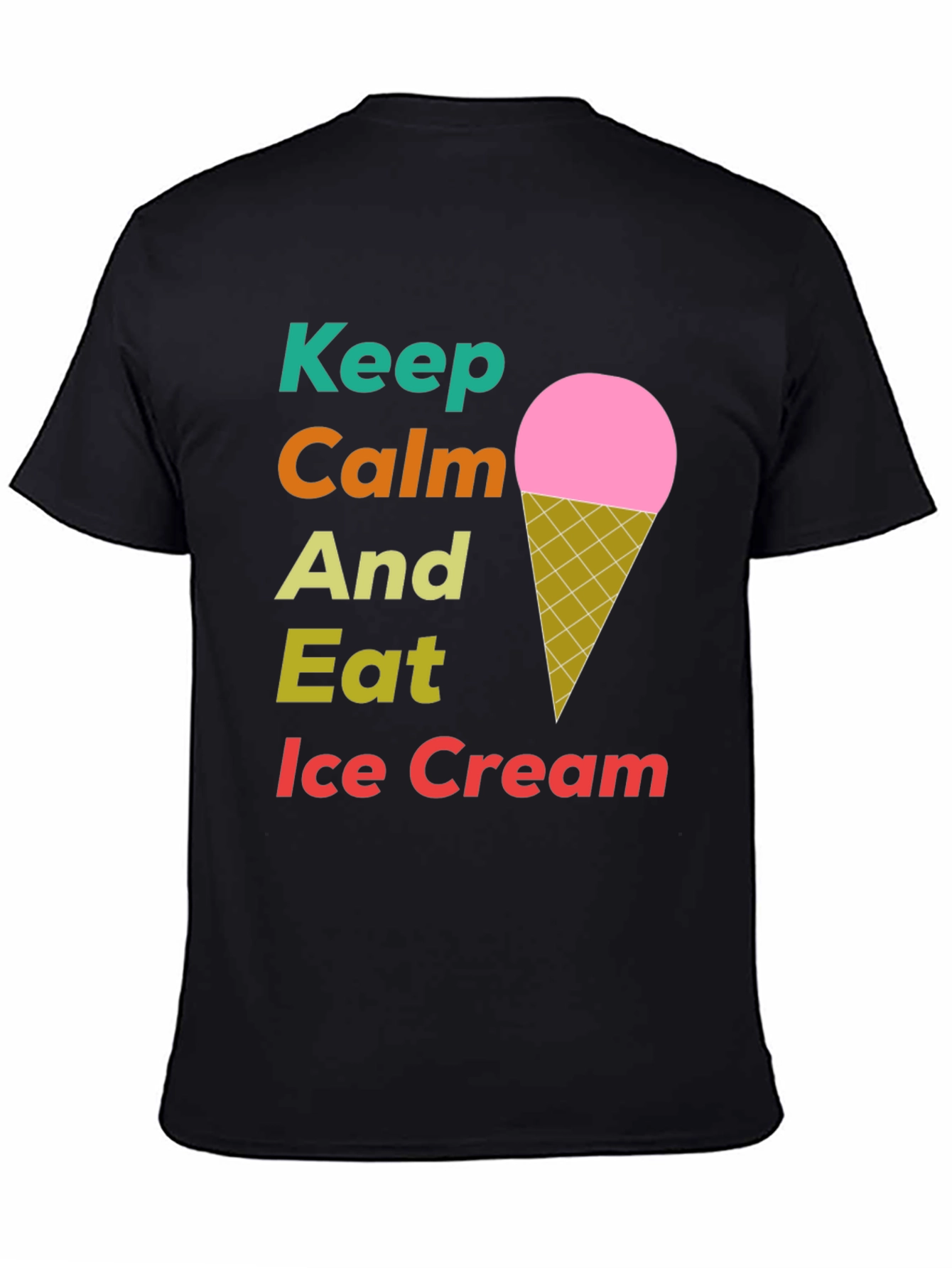 Keep Calm Eat Ice Cream T-Shirt