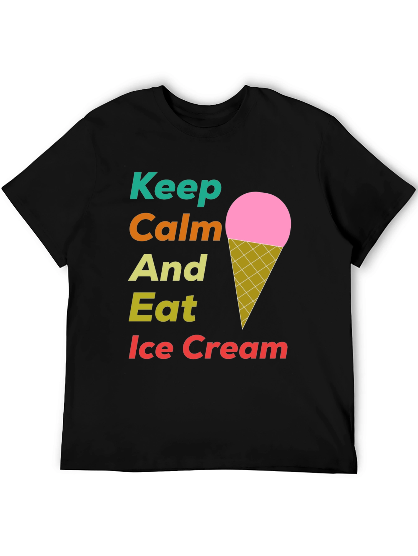 Keep Calm Eat Ice Cream T-Shirt