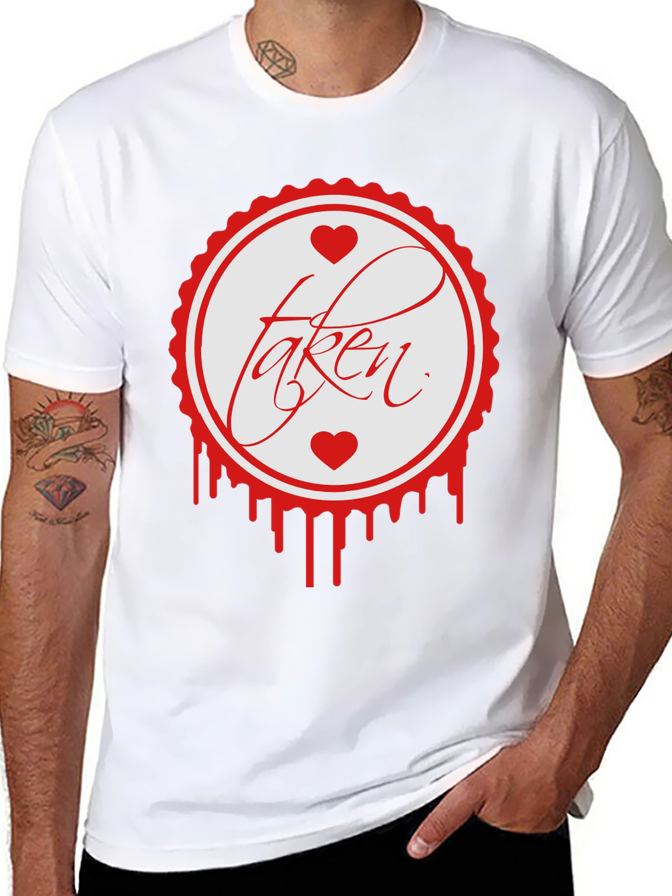 Taken T-Shirt - Romantic Graphic Tee