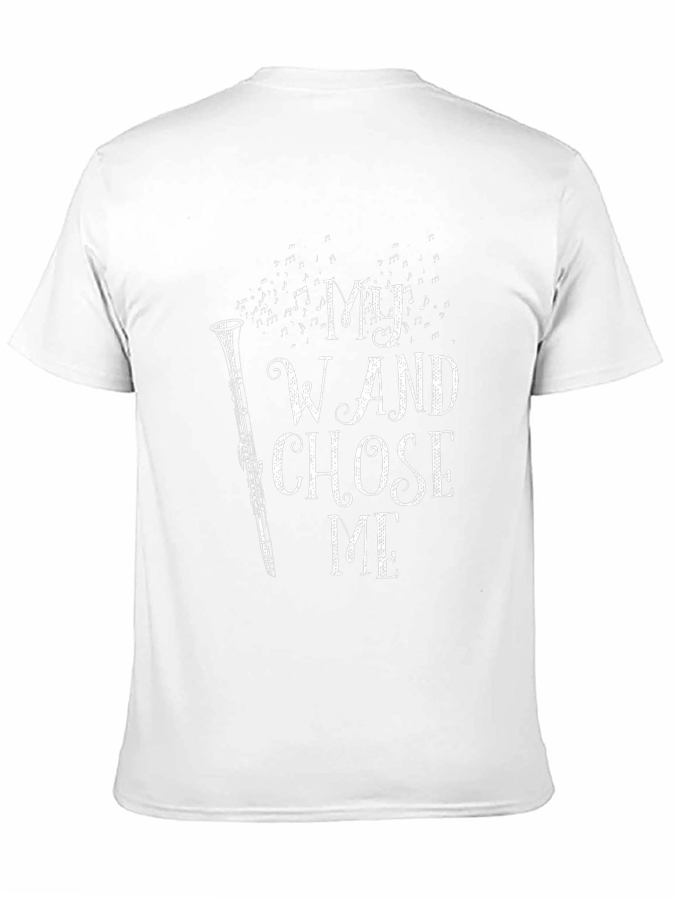My Wand Chose Me Clarinet T-Shirt